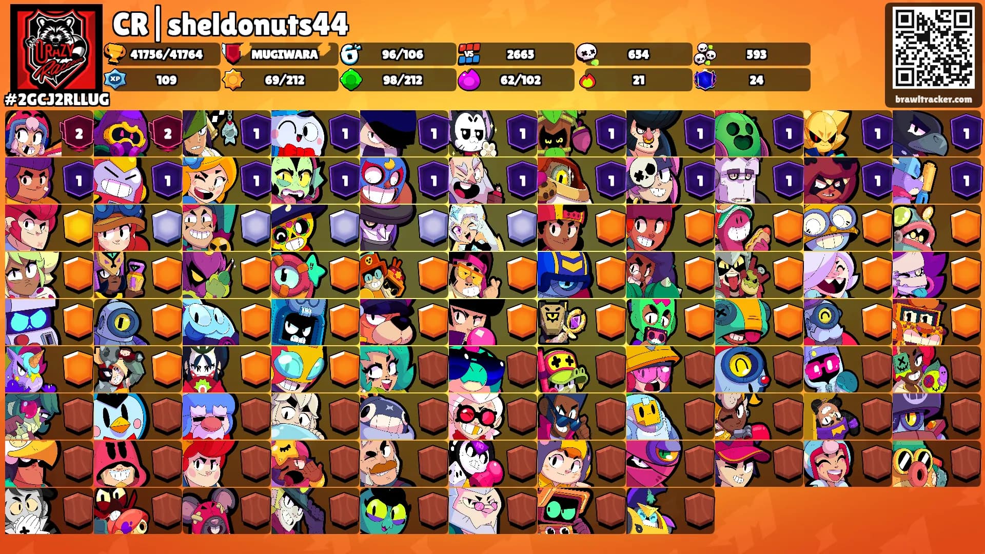 CR|sheldonuts44's Ranks