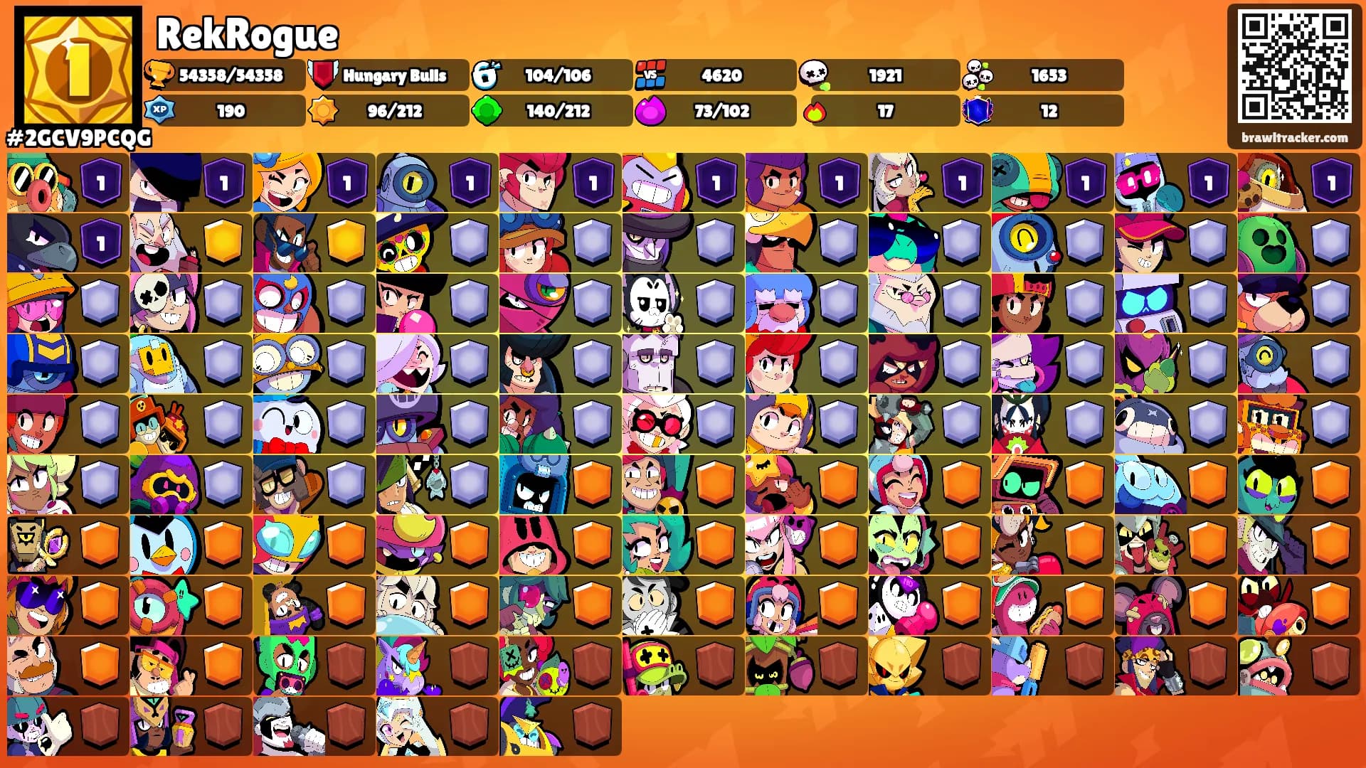 RekRogue's Ranks