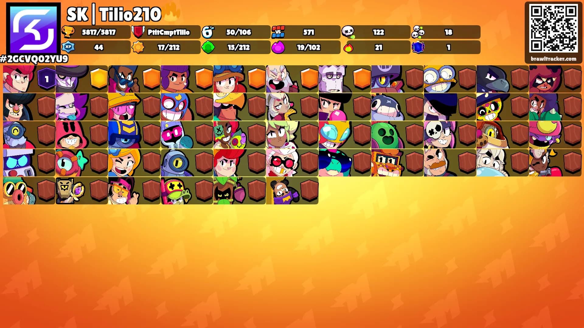 SK|Tilio210🔥's Ranks