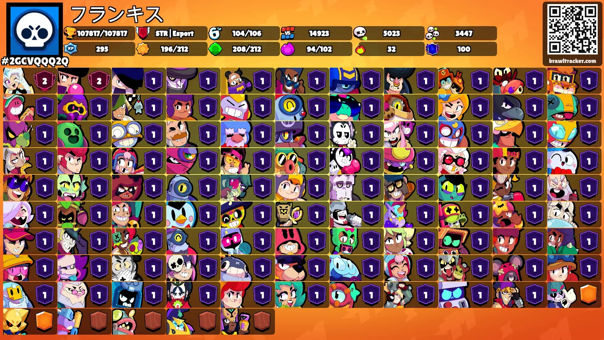 フランキス's Ranks