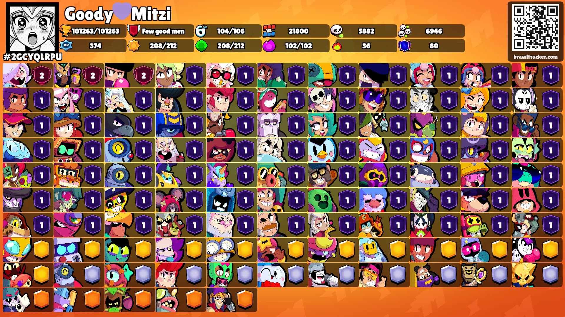 Goody💜Mitzi's Ranks