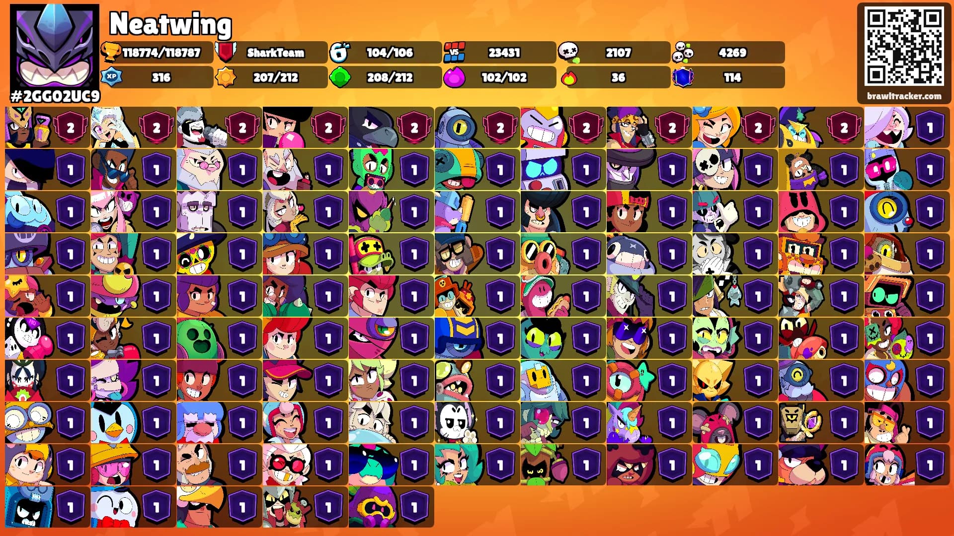 Neatwing's Ranks