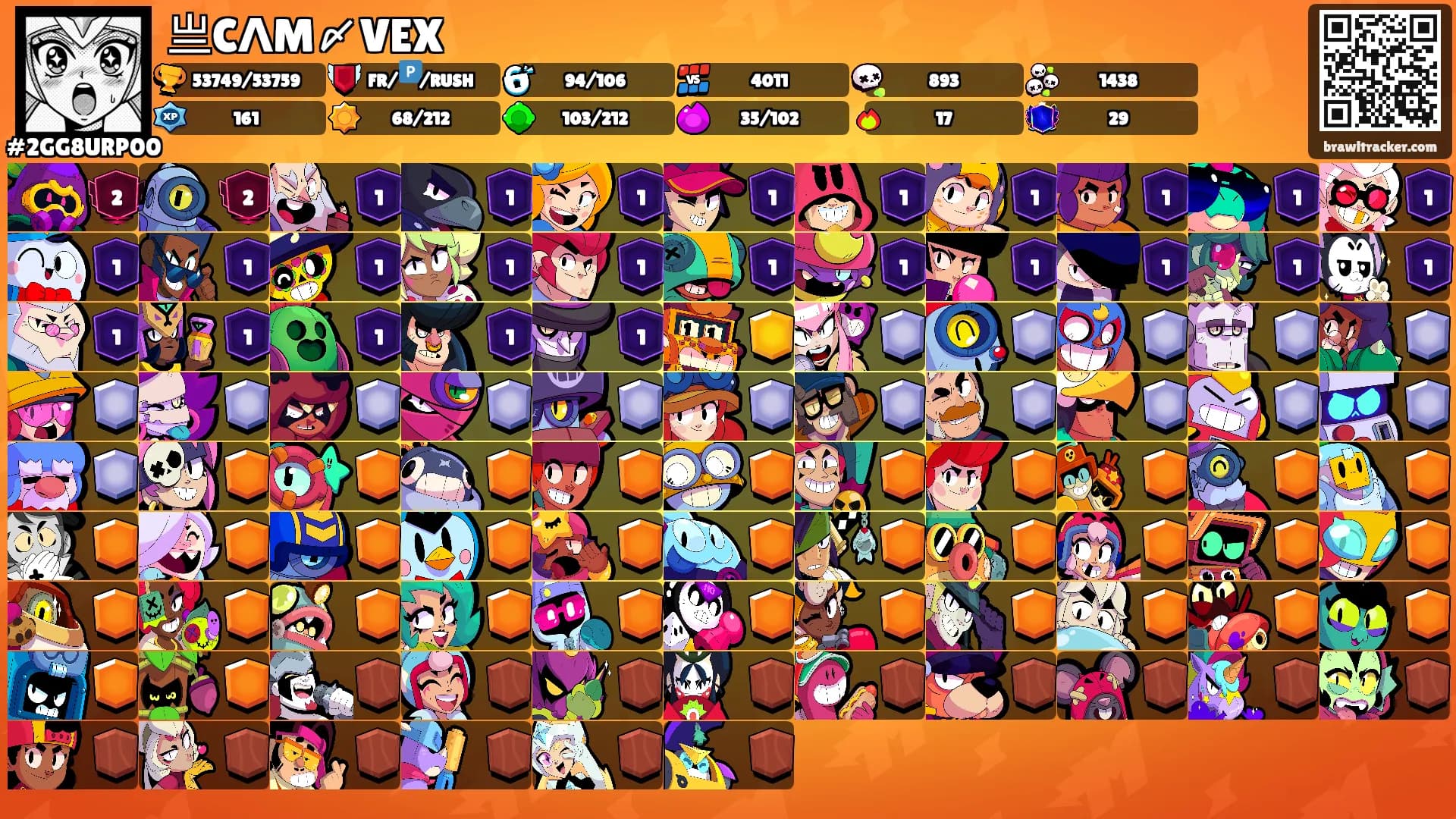 亗CΛM〆VEX's Ranks