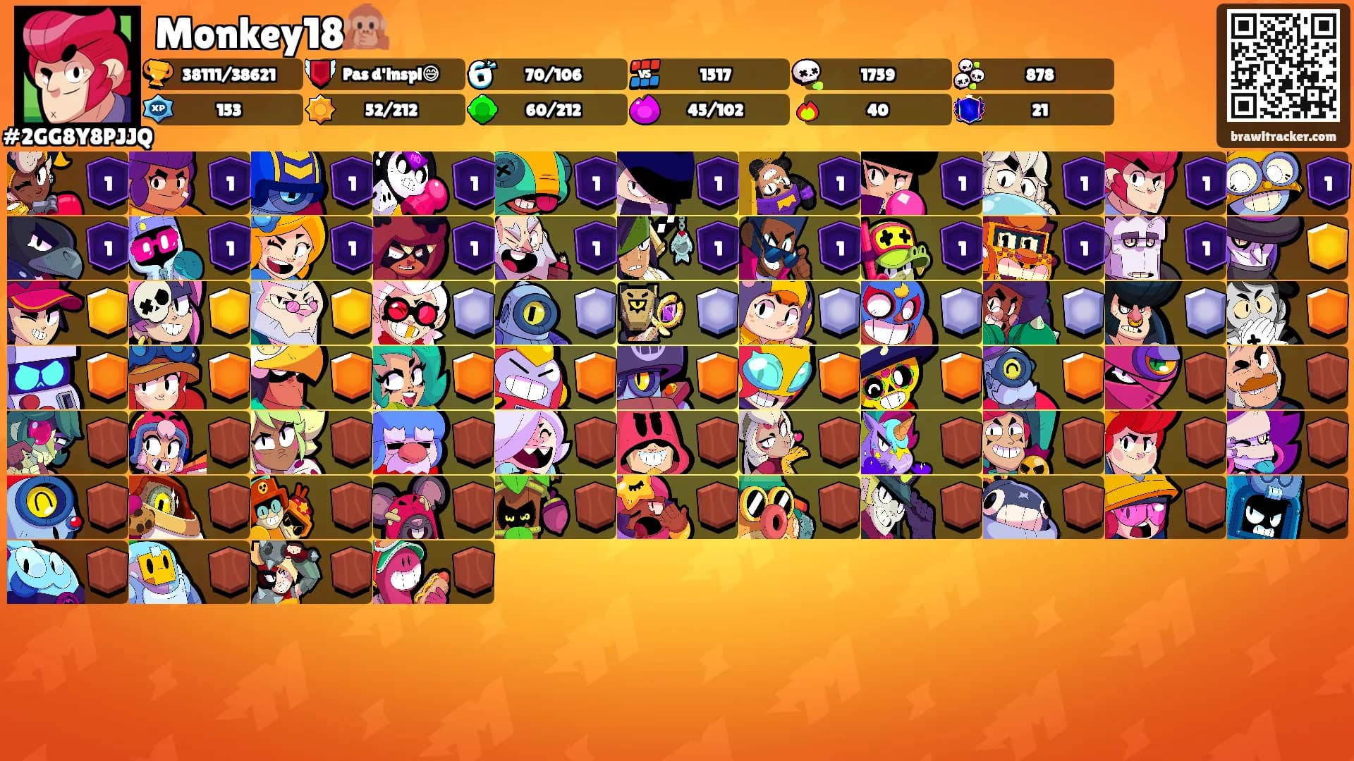 Monkey18🙊's Ranks