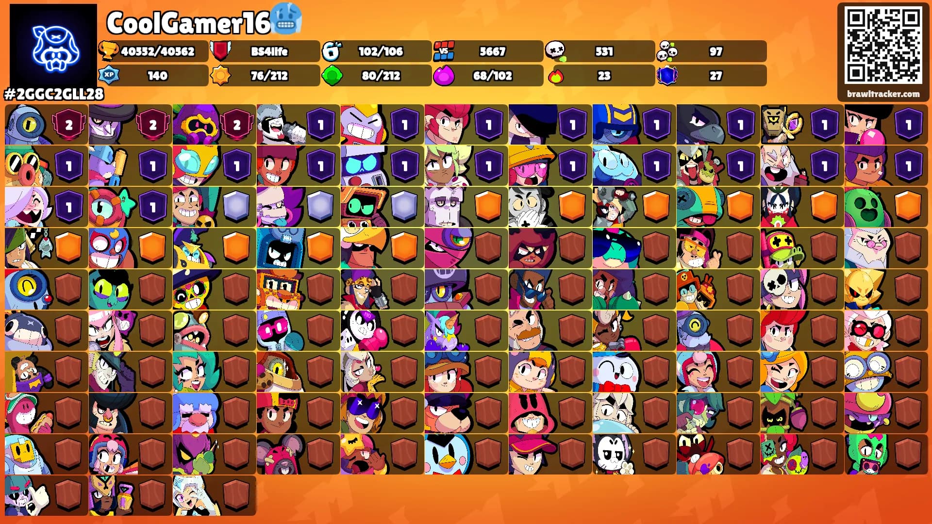 CoolGamer16🥶's Ranks