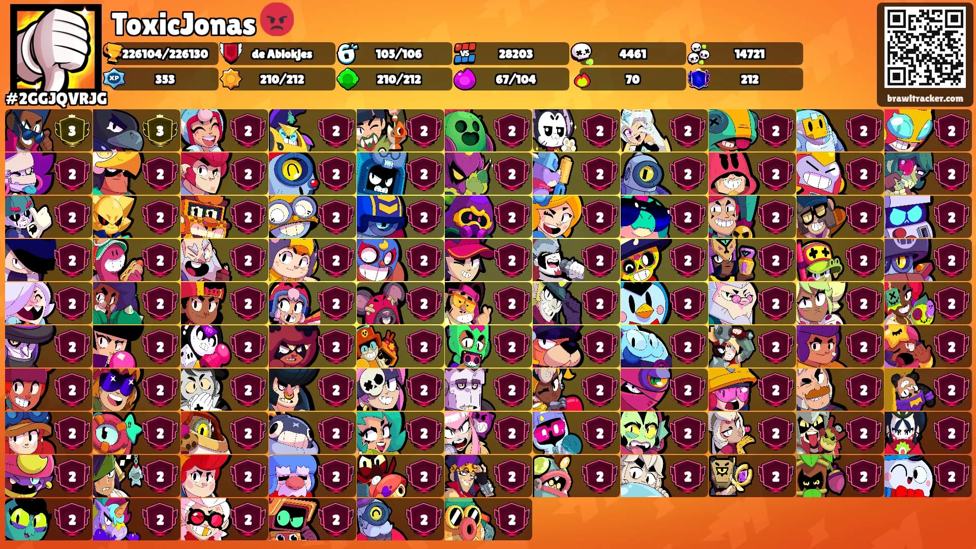 ToxicJonas 😡's Ranks