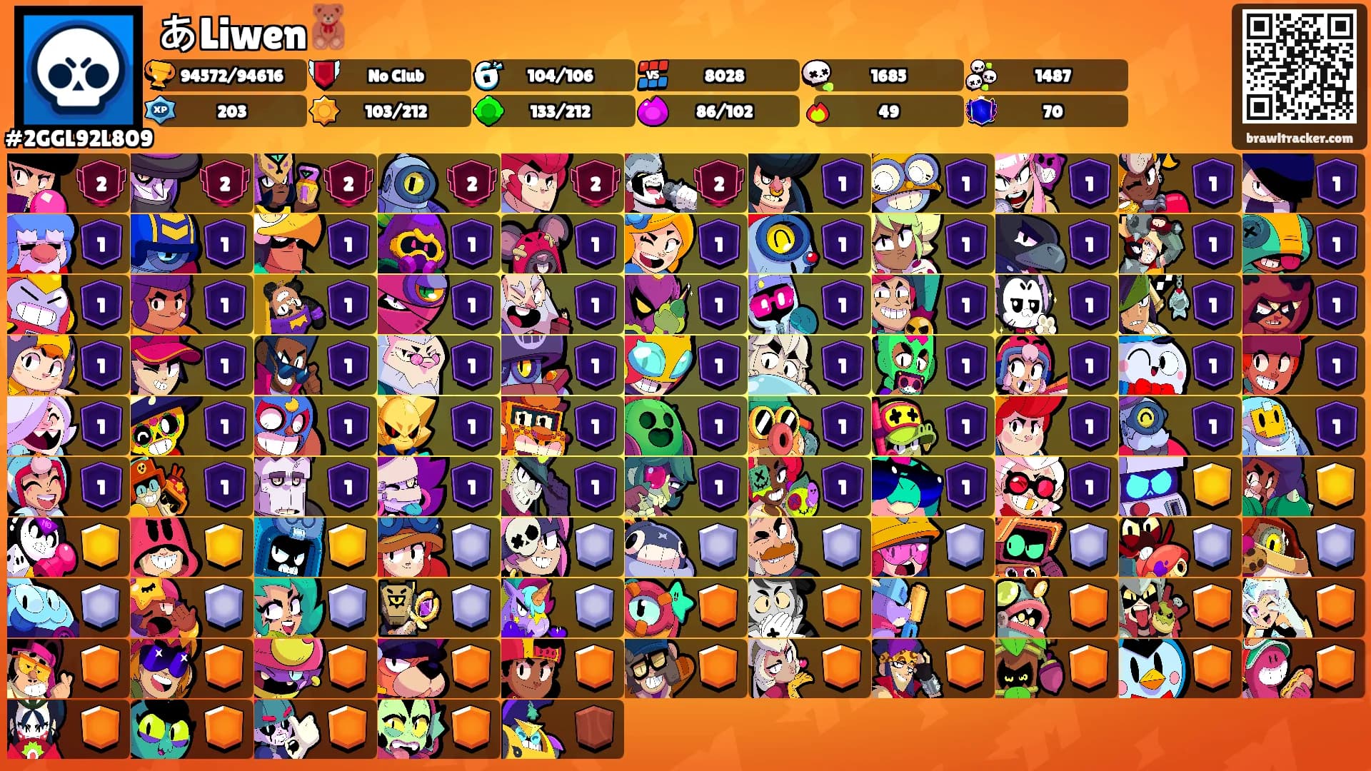 あLiwen🧸's Ranks