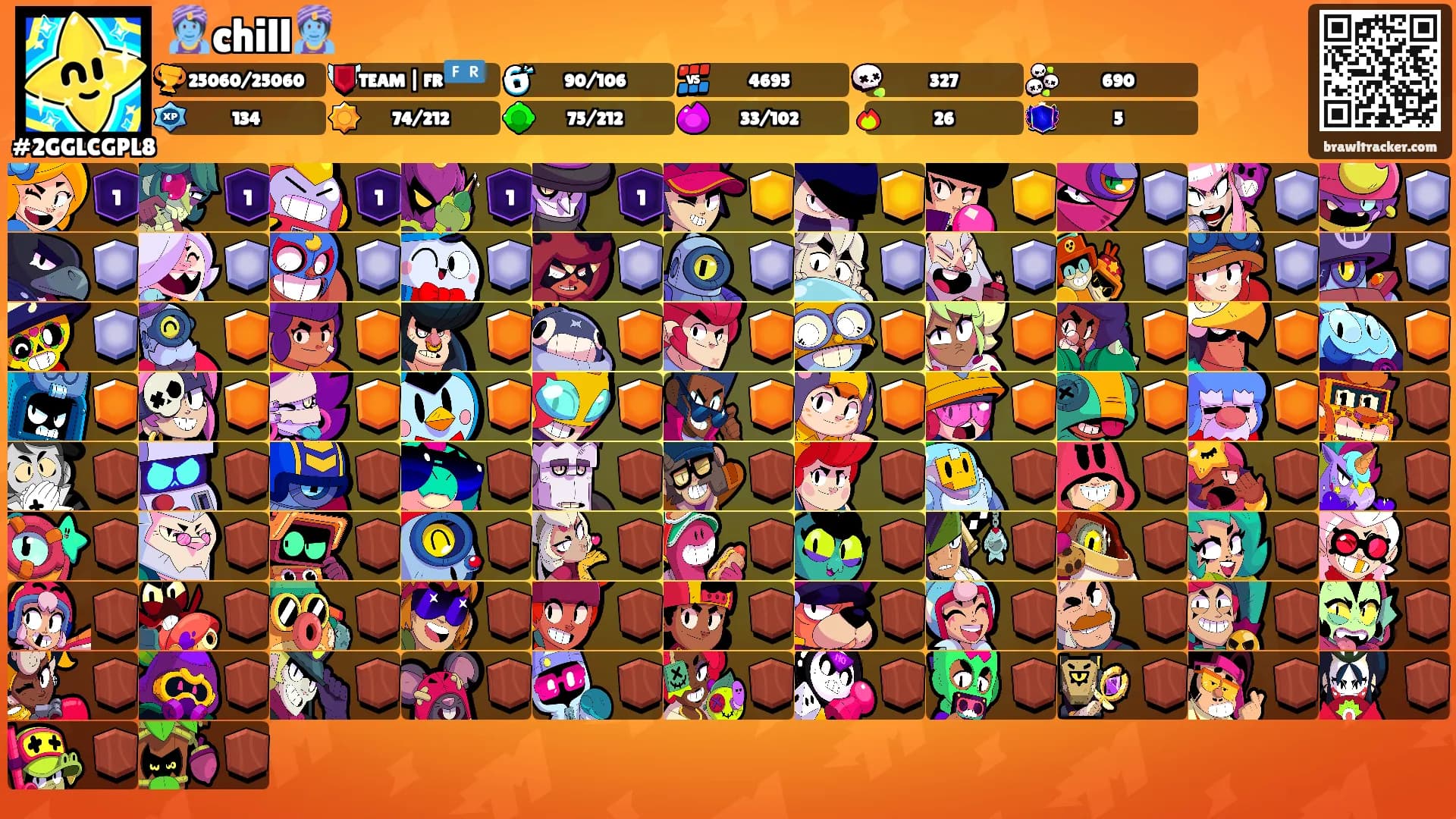 🧞chill🧞's Ranks