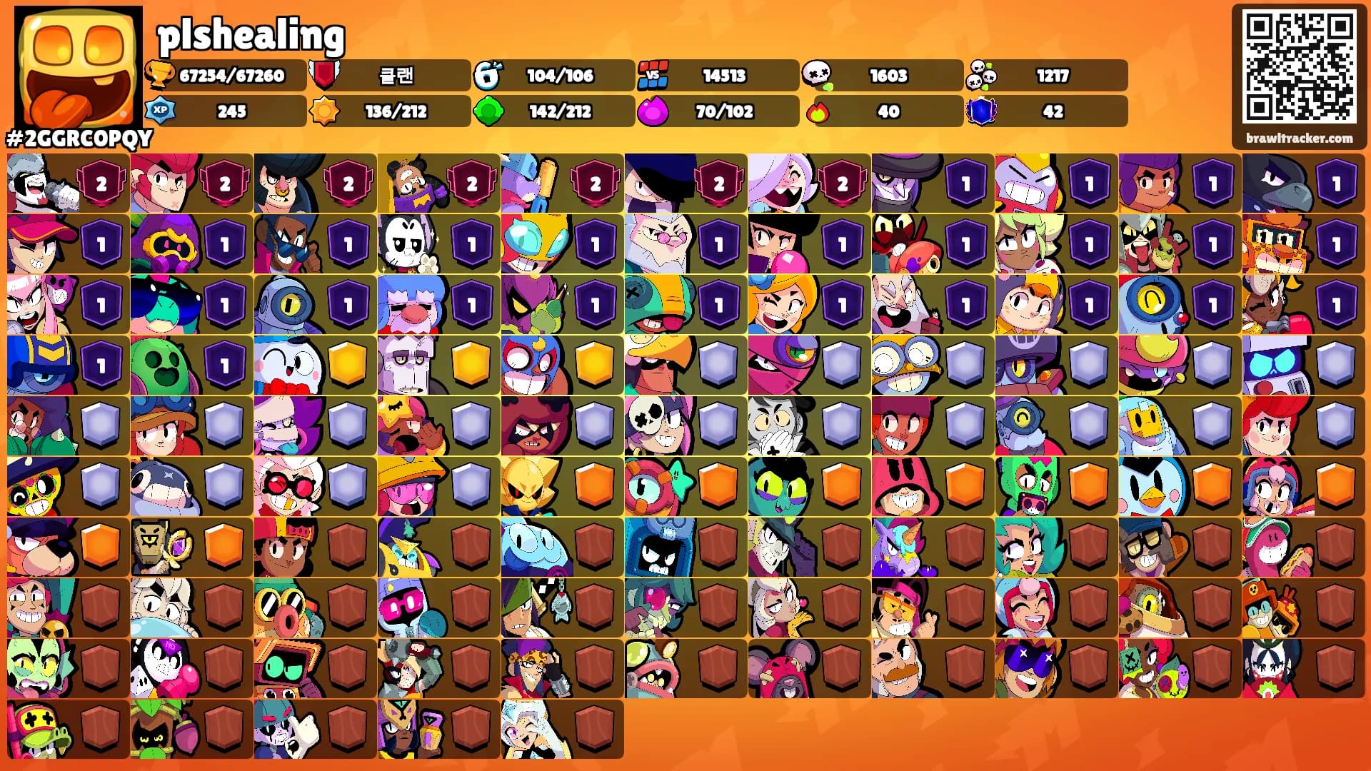 plshealing's Ranks