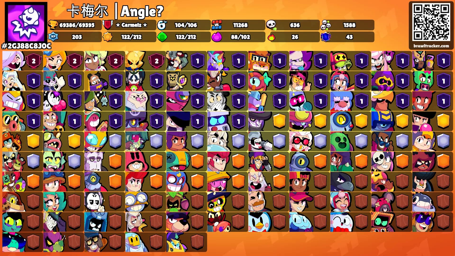 ⚡️卡梅尔 |Angle?⚡️'s Ranks