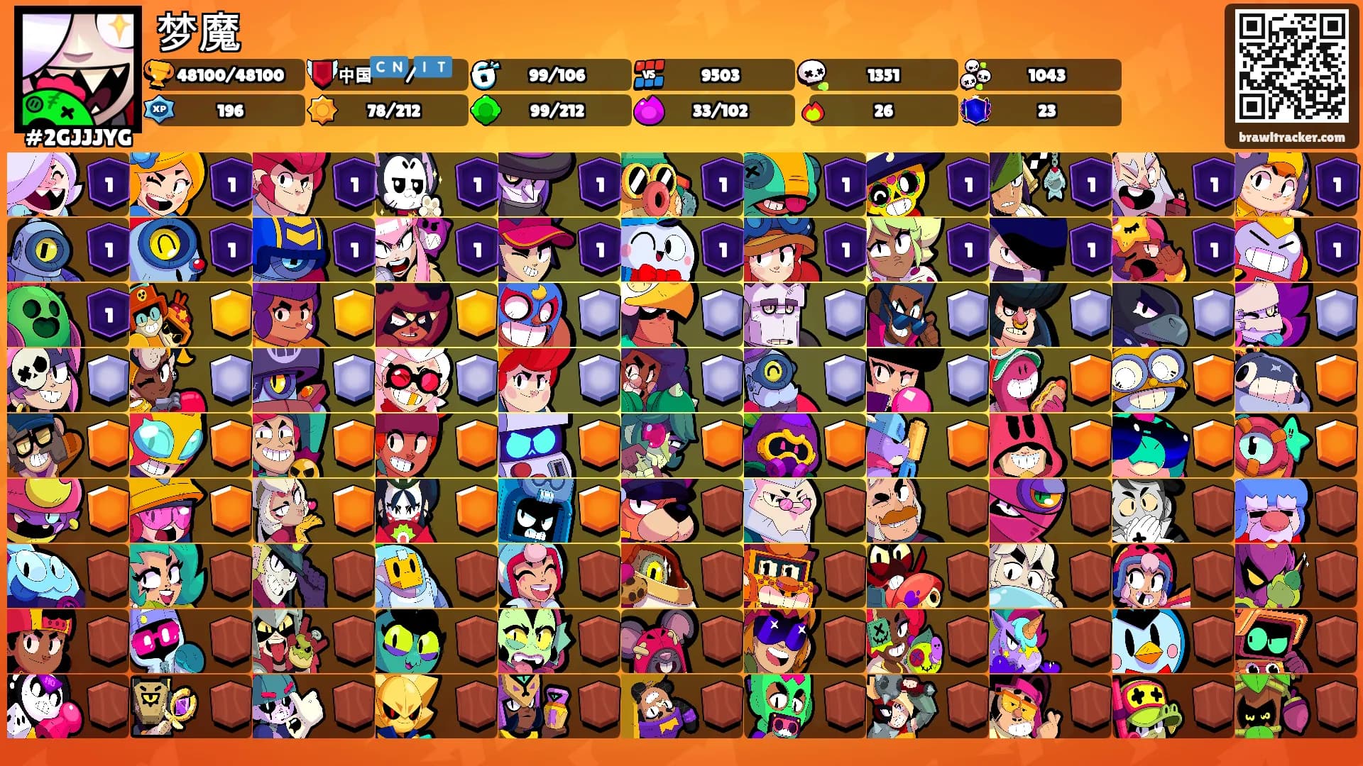 梦魔's Ranks