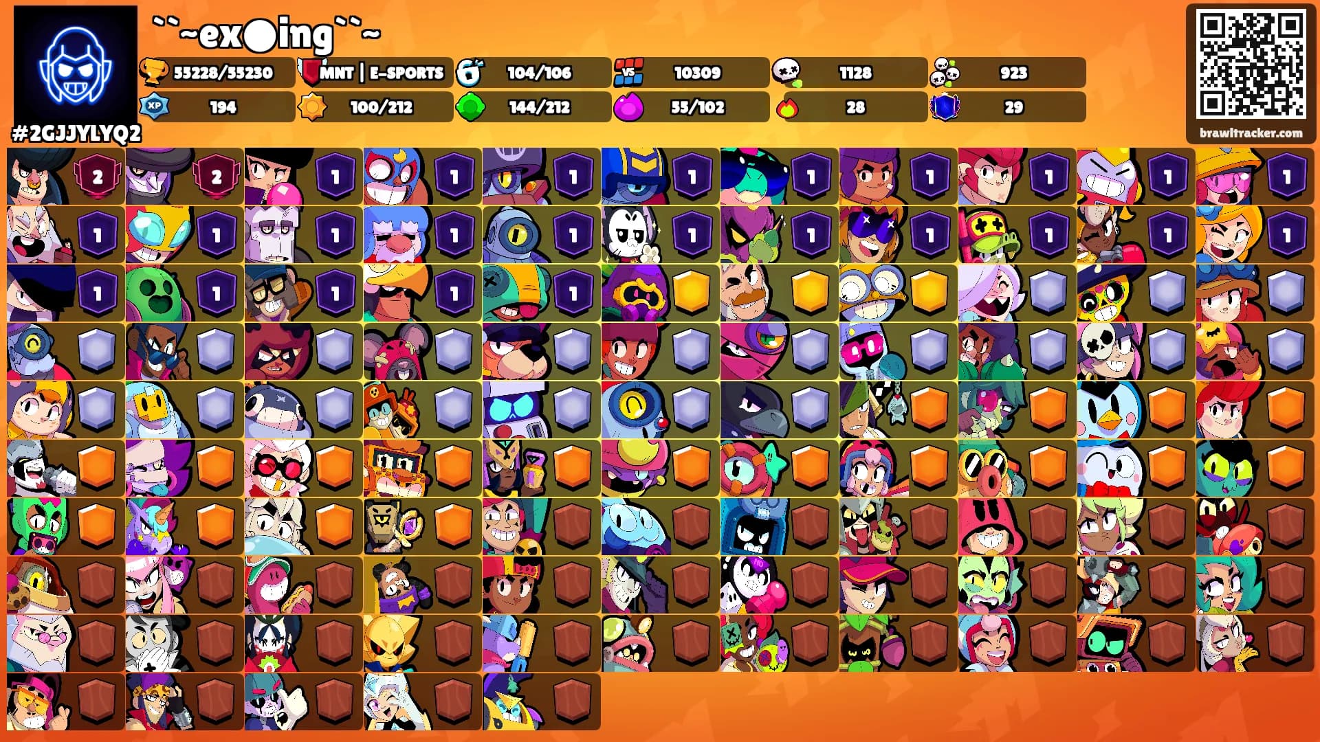 ``~ex●ing``~'s Ranks