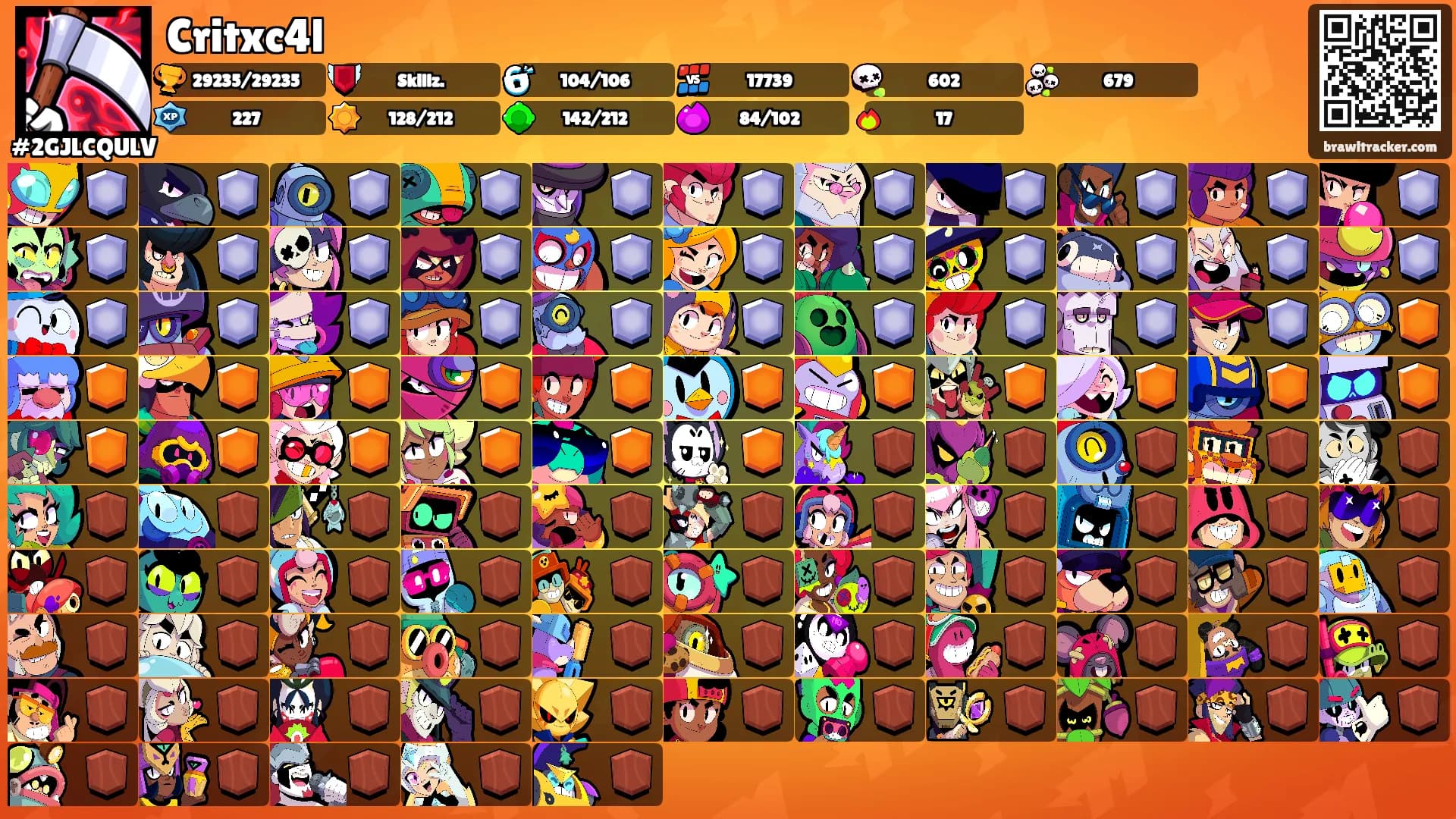 Critxc4l's Ranks