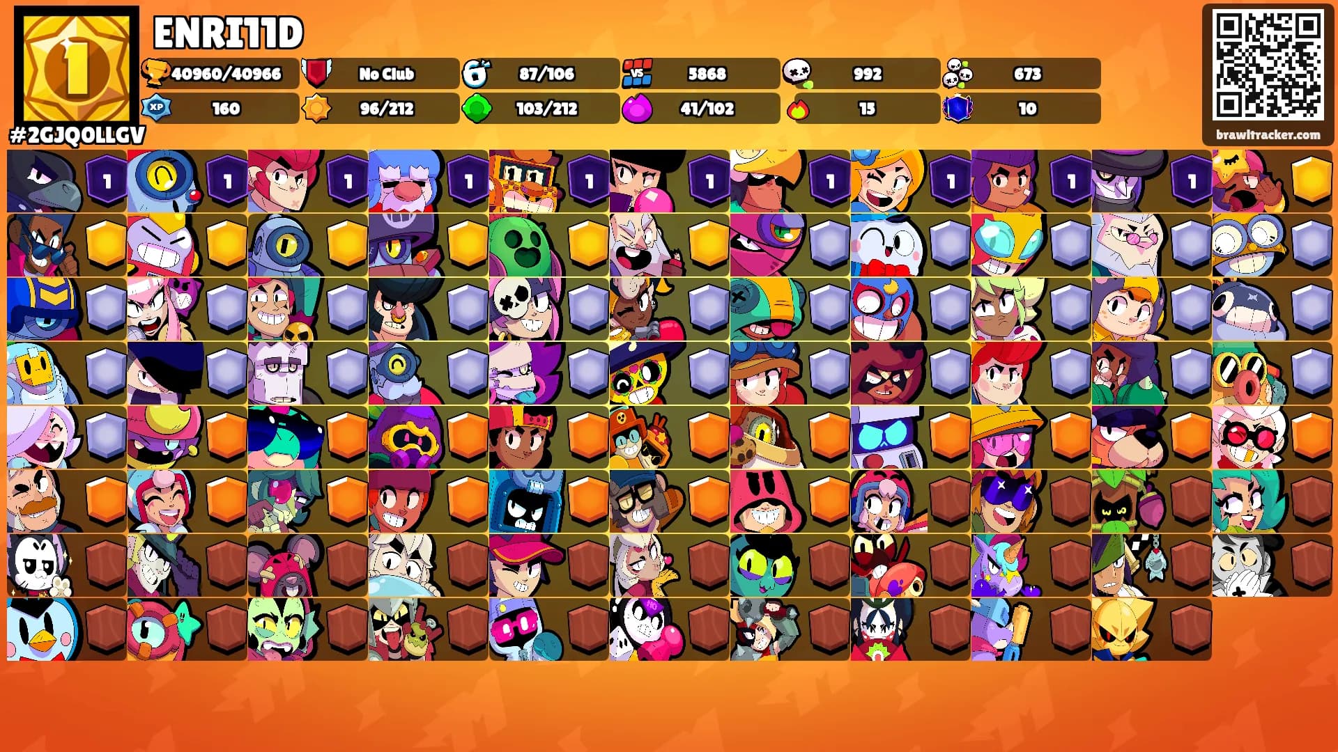 ENRI11D's Ranks