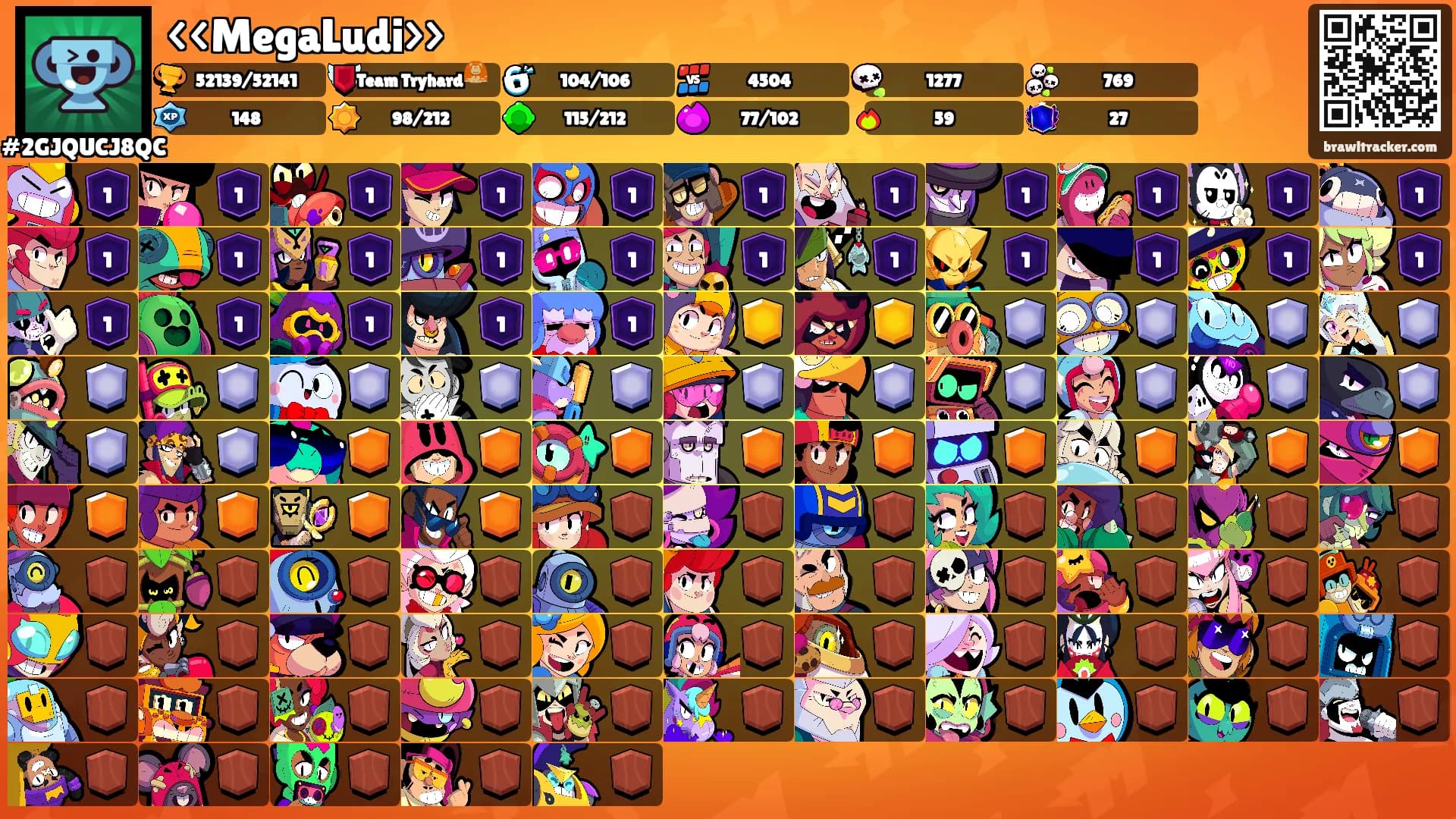 <<MegaLudi>>'s Ranks