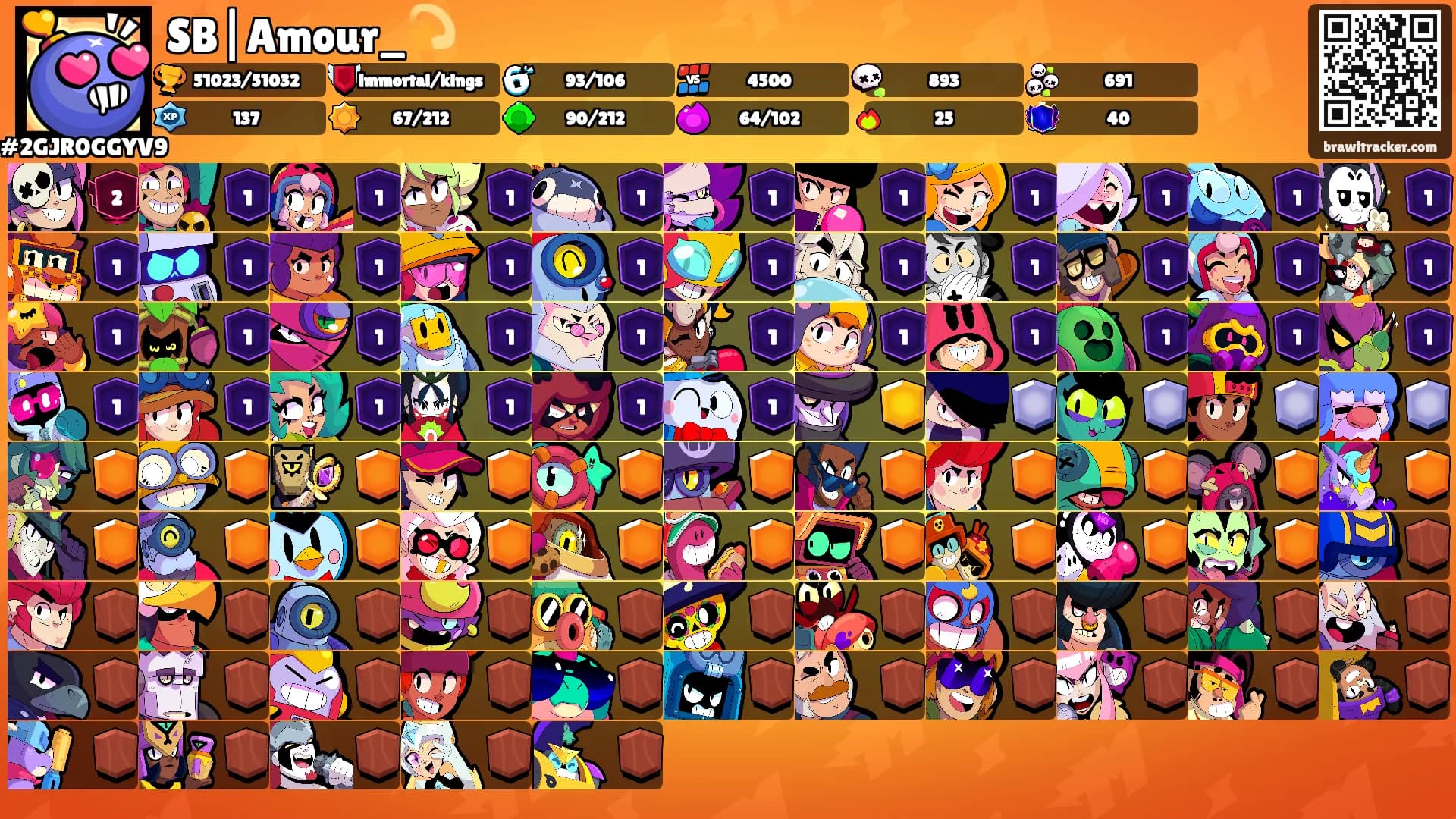 SB|Amour_💫's Ranks