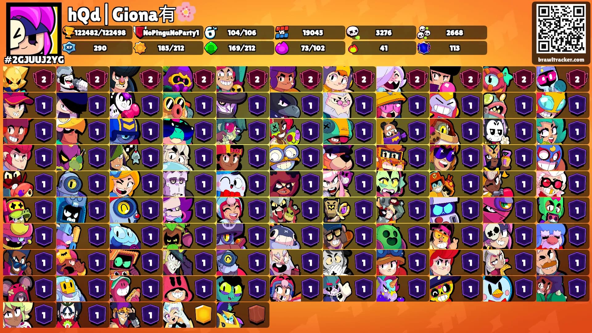 hQd|Giona有🌸's Ranks