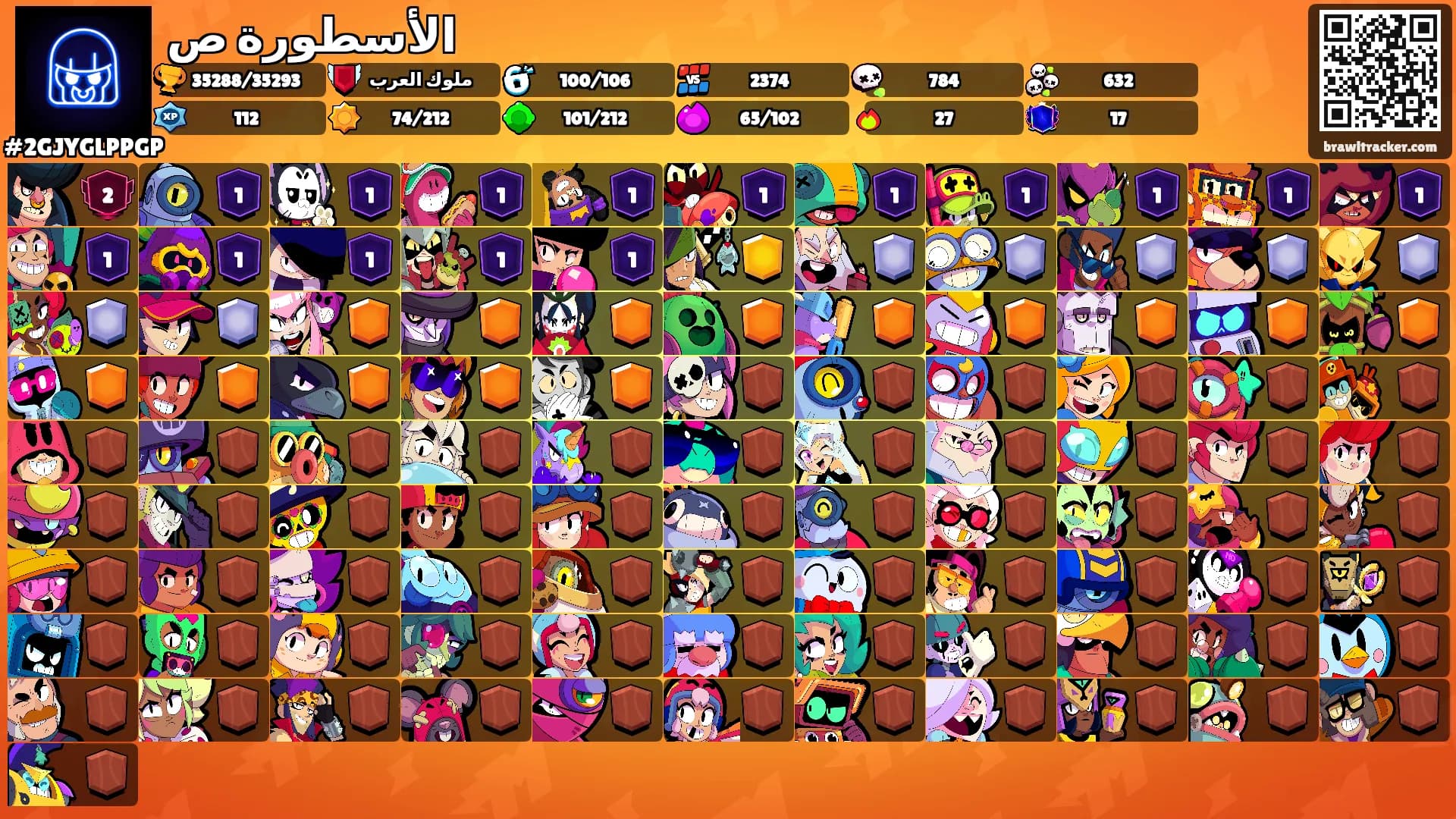 الأسطورة ص's Ranks