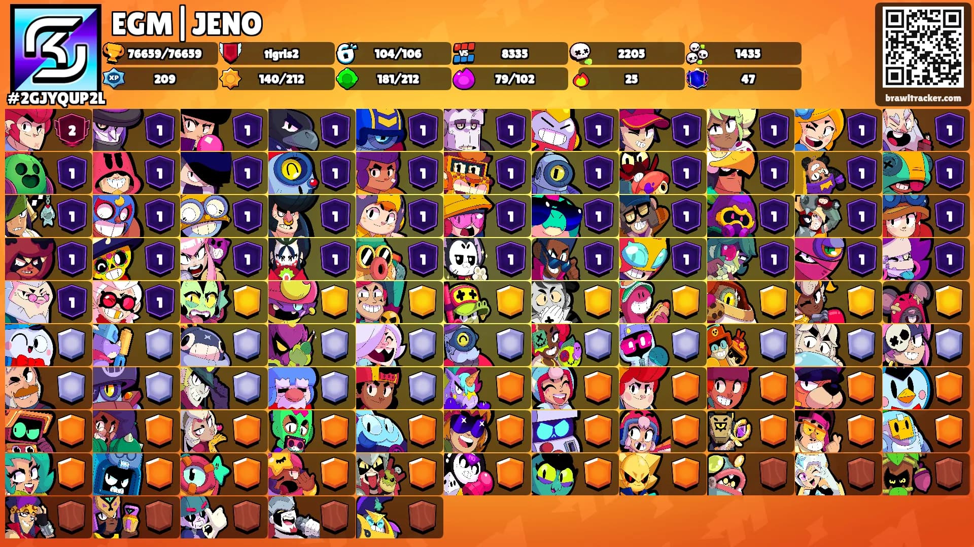 EGM|JENO's Ranks