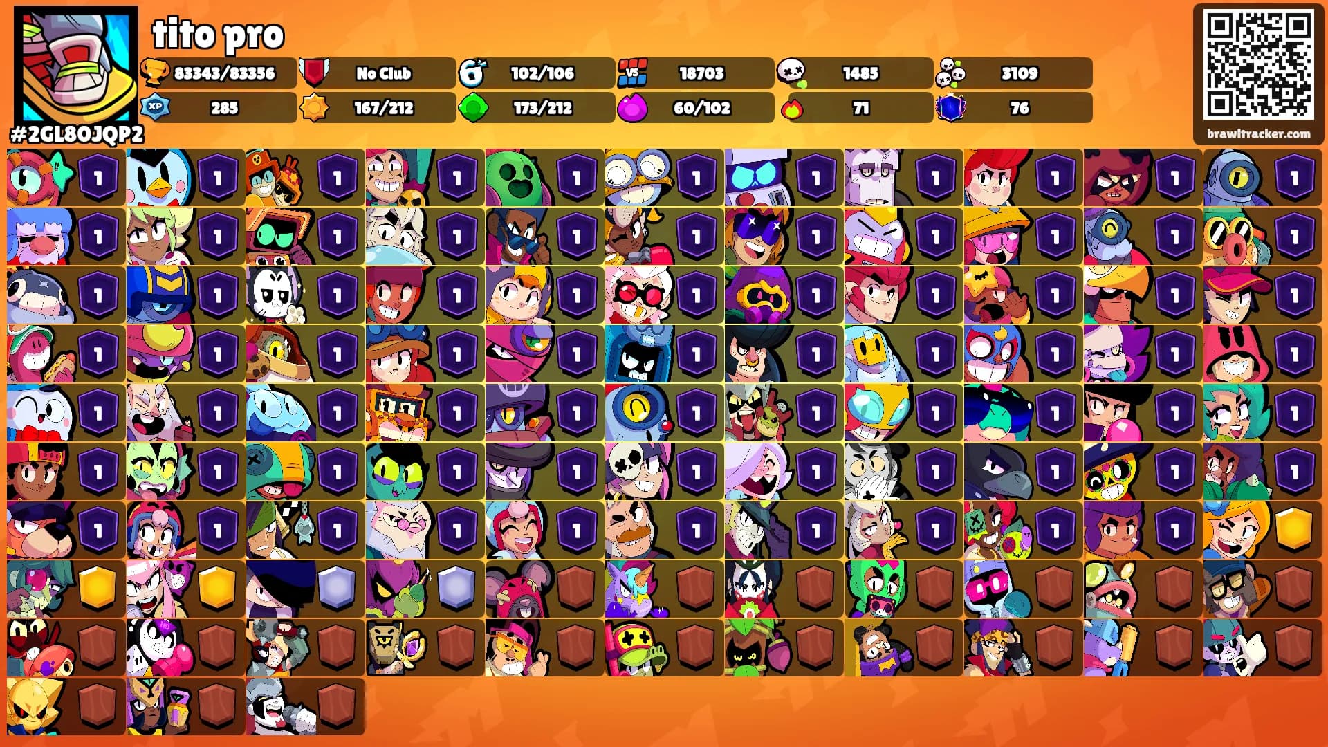 tito pro's Ranks