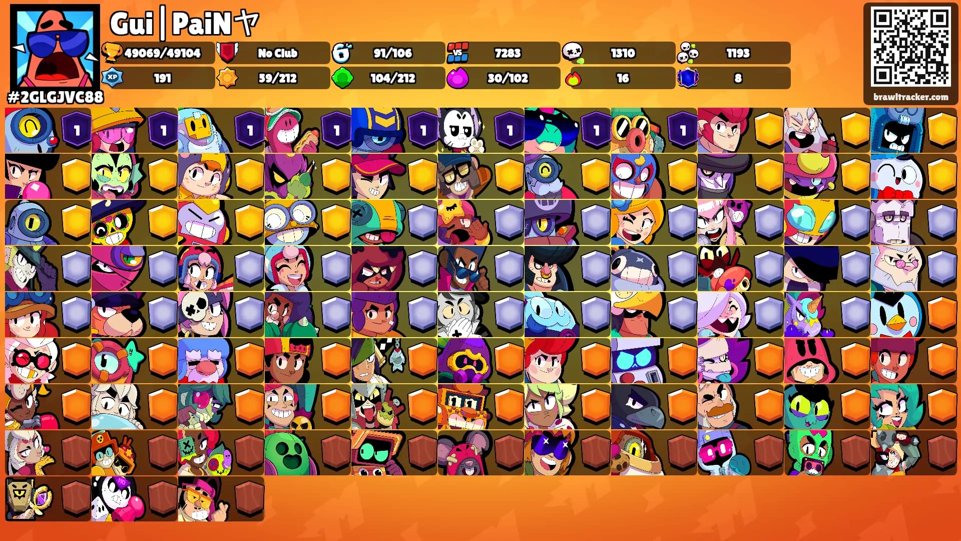Gui|PaiNヤ's Ranks