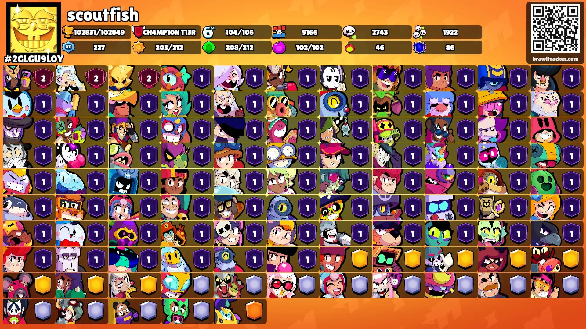 scoutfish's Ranks