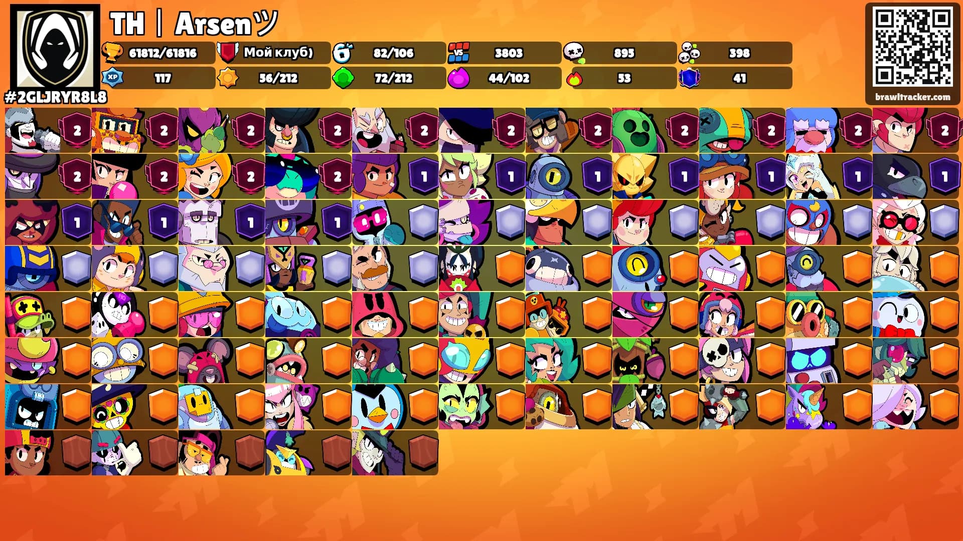 TH丨Arsenツ's Ranks