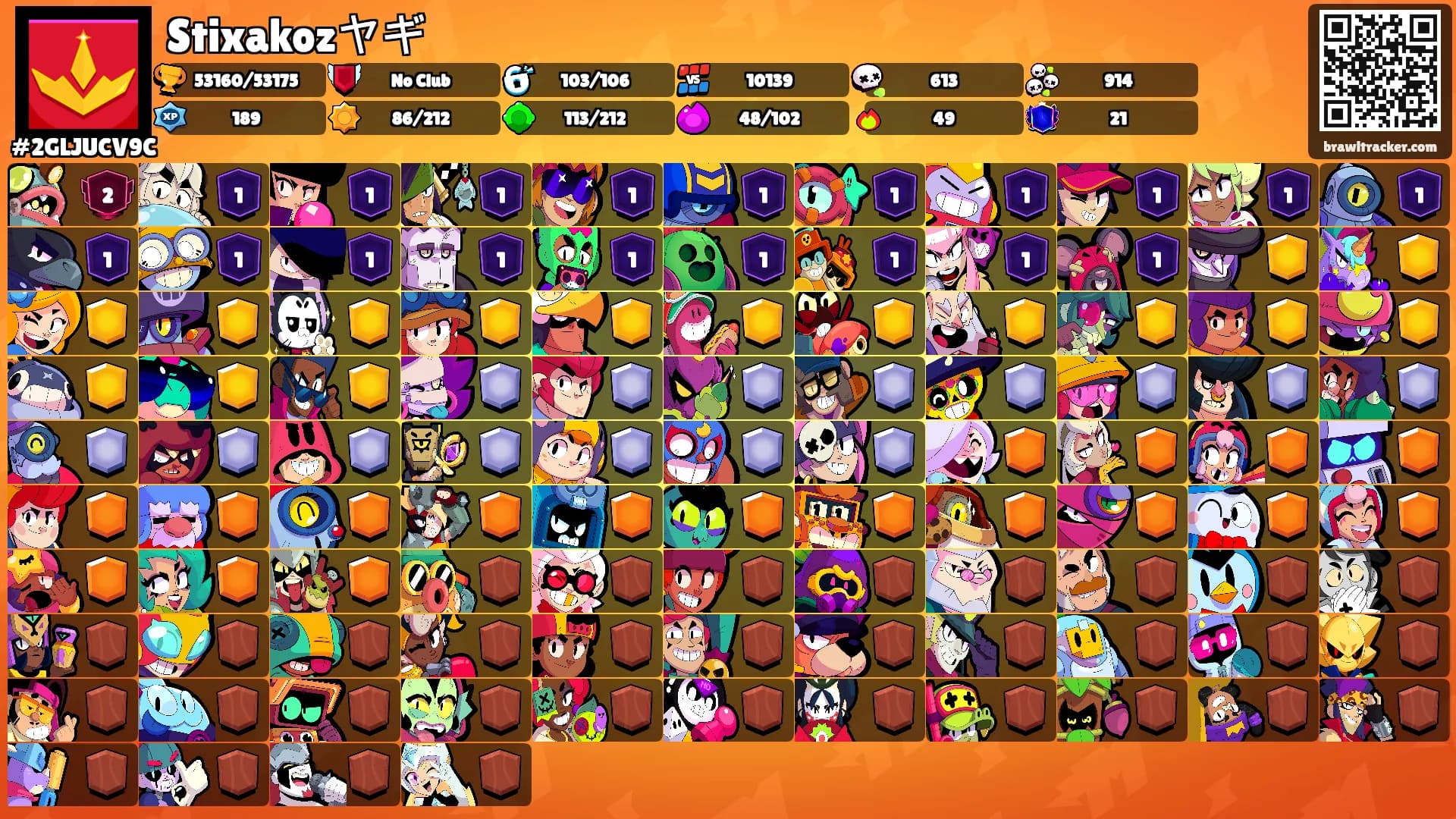 Stixakozヤギ's Ranks