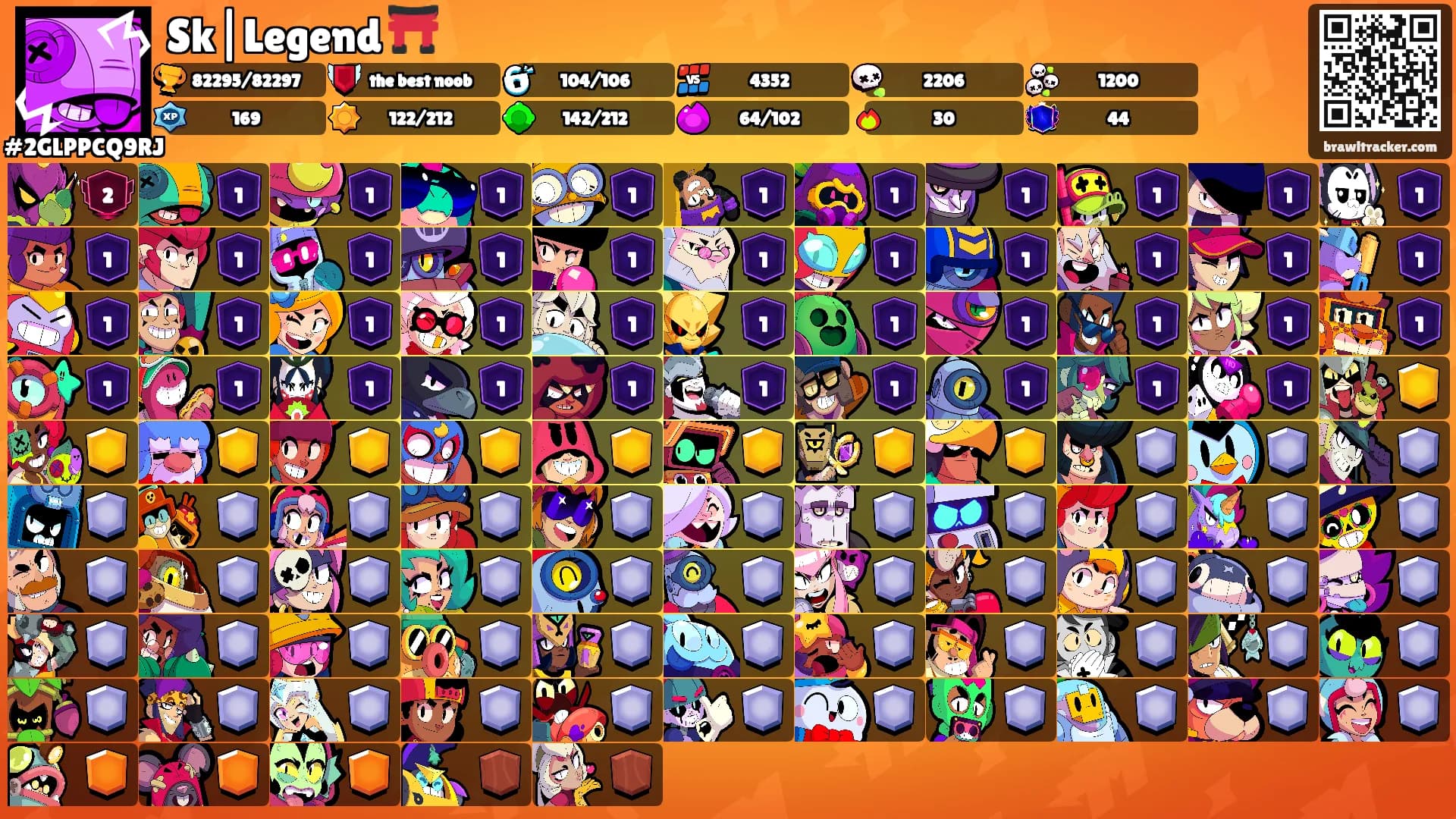 Sk|Legend ⛩️'s Ranks