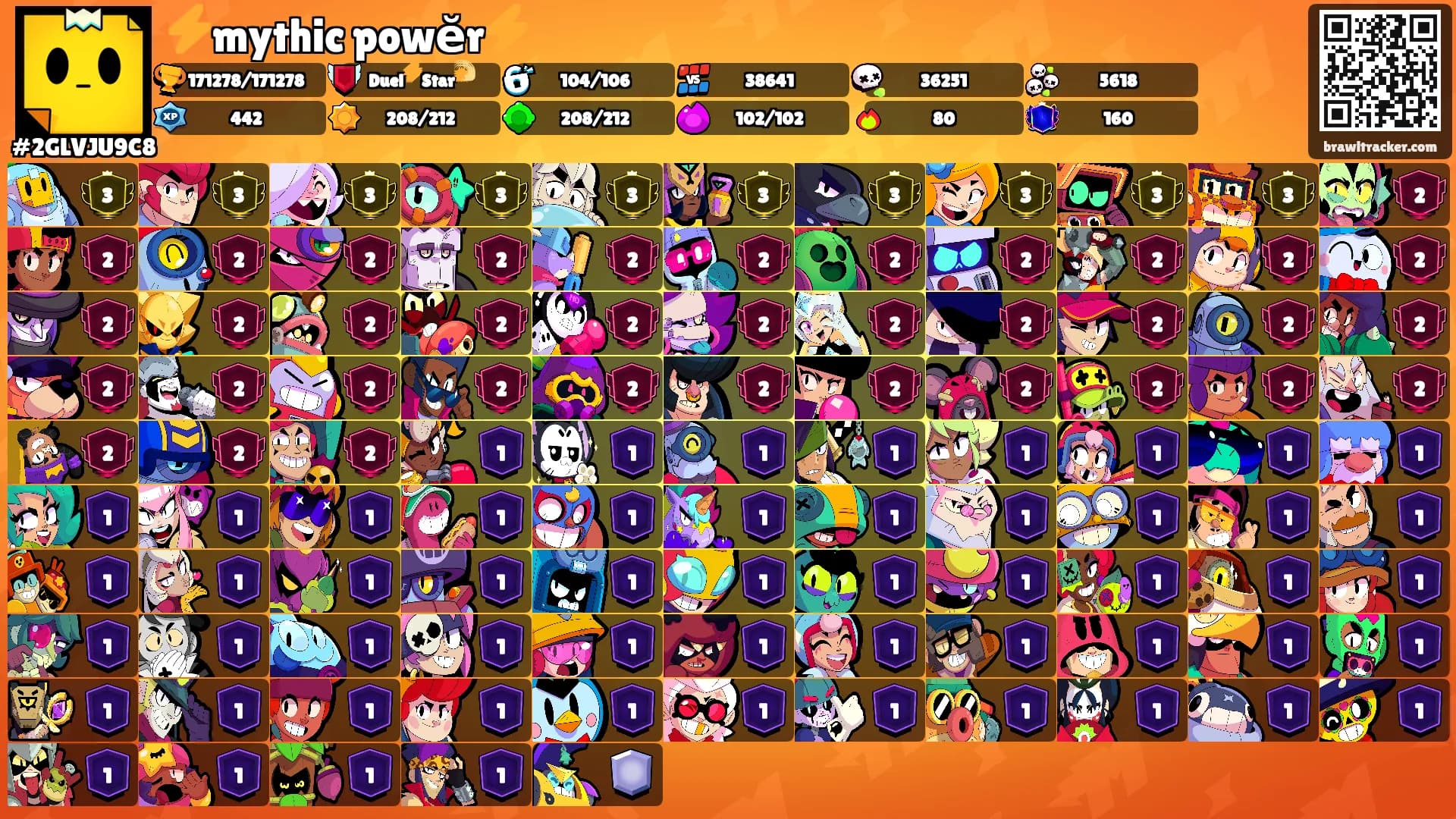 ⚡mythic powĕr⚡'s Ranks