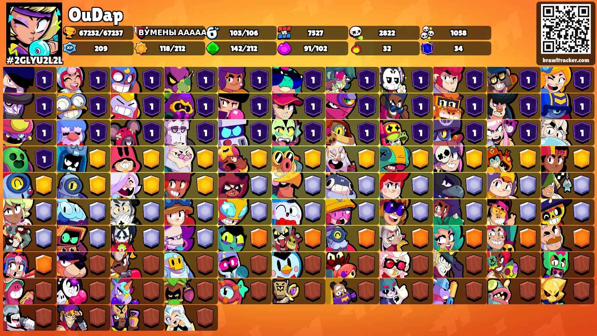 OuDap's Ranks