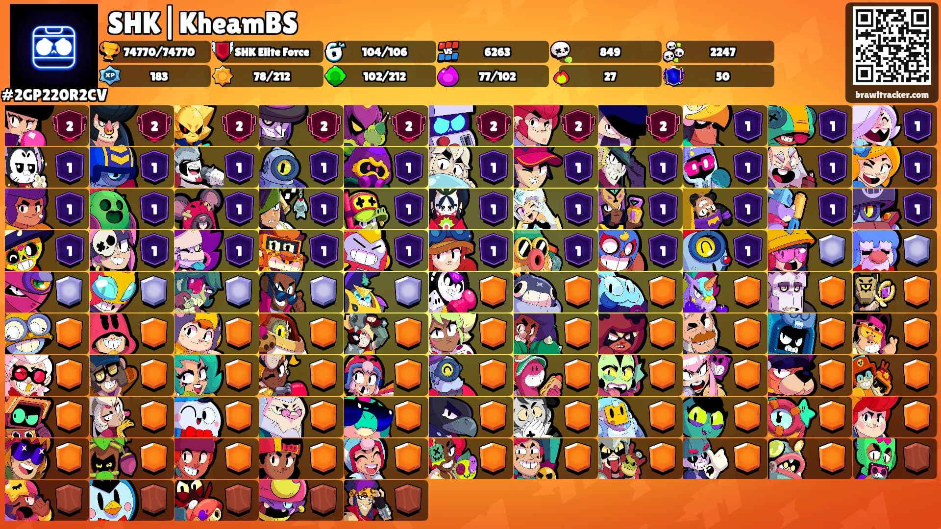 SHK|KheamBS's Ranks