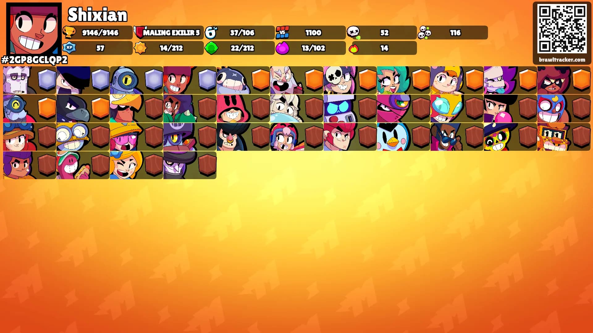 Shixian's Ranks