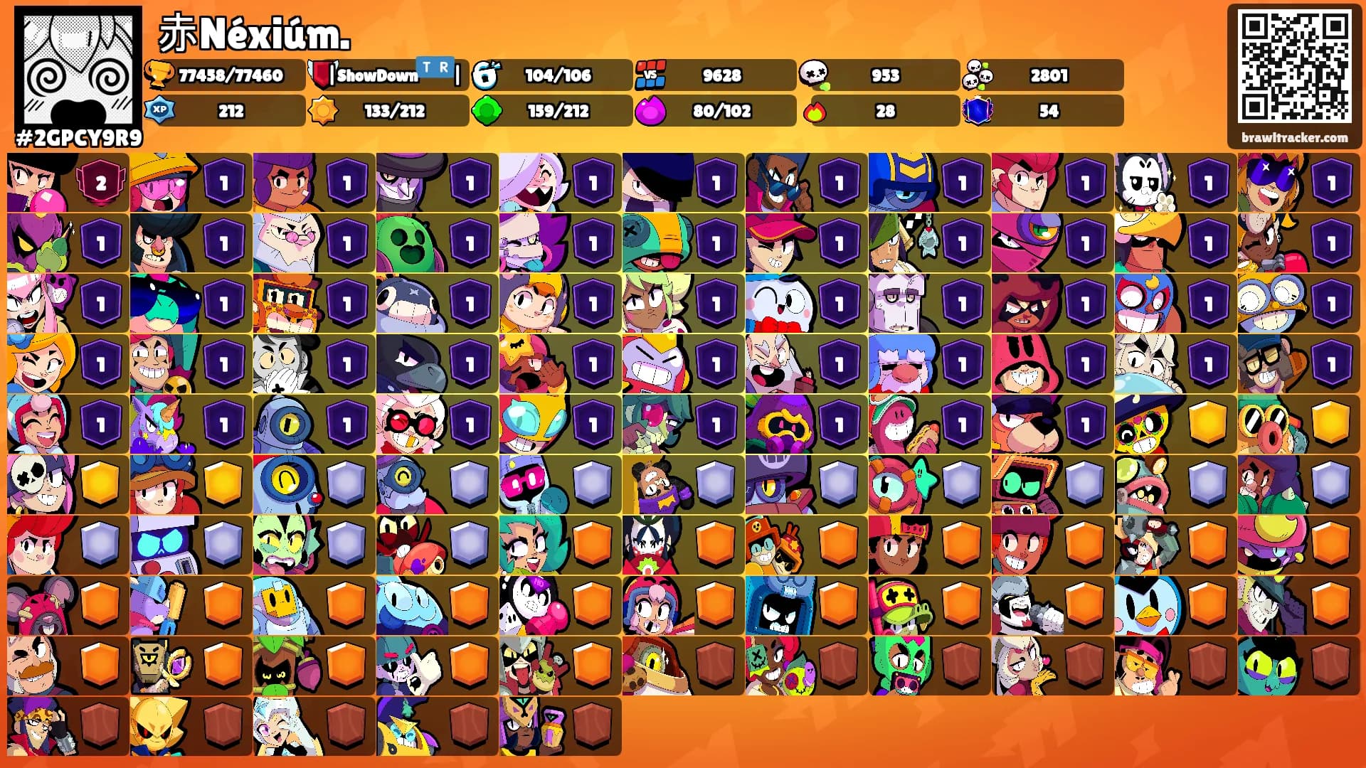 赤Néxiúm.'s Ranks