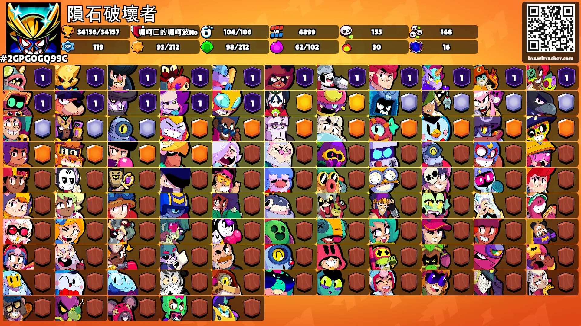 隕石破壞者's Ranks