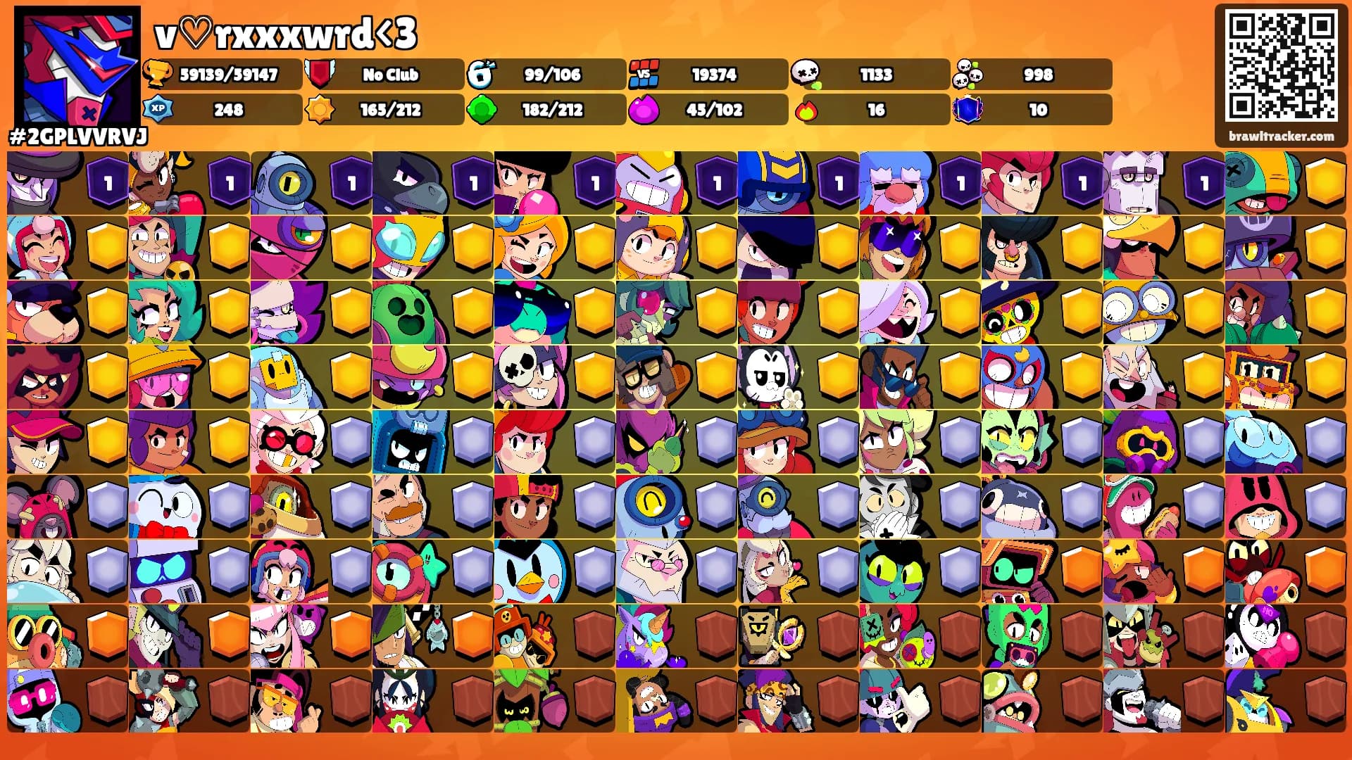 v♡rxxxwrd<3's Ranks