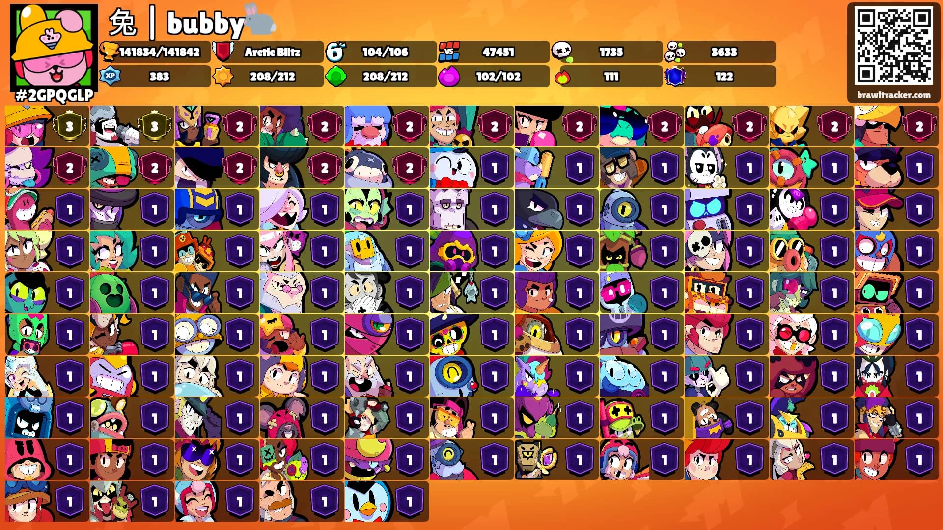 兔 | bubby🐇's Ranks