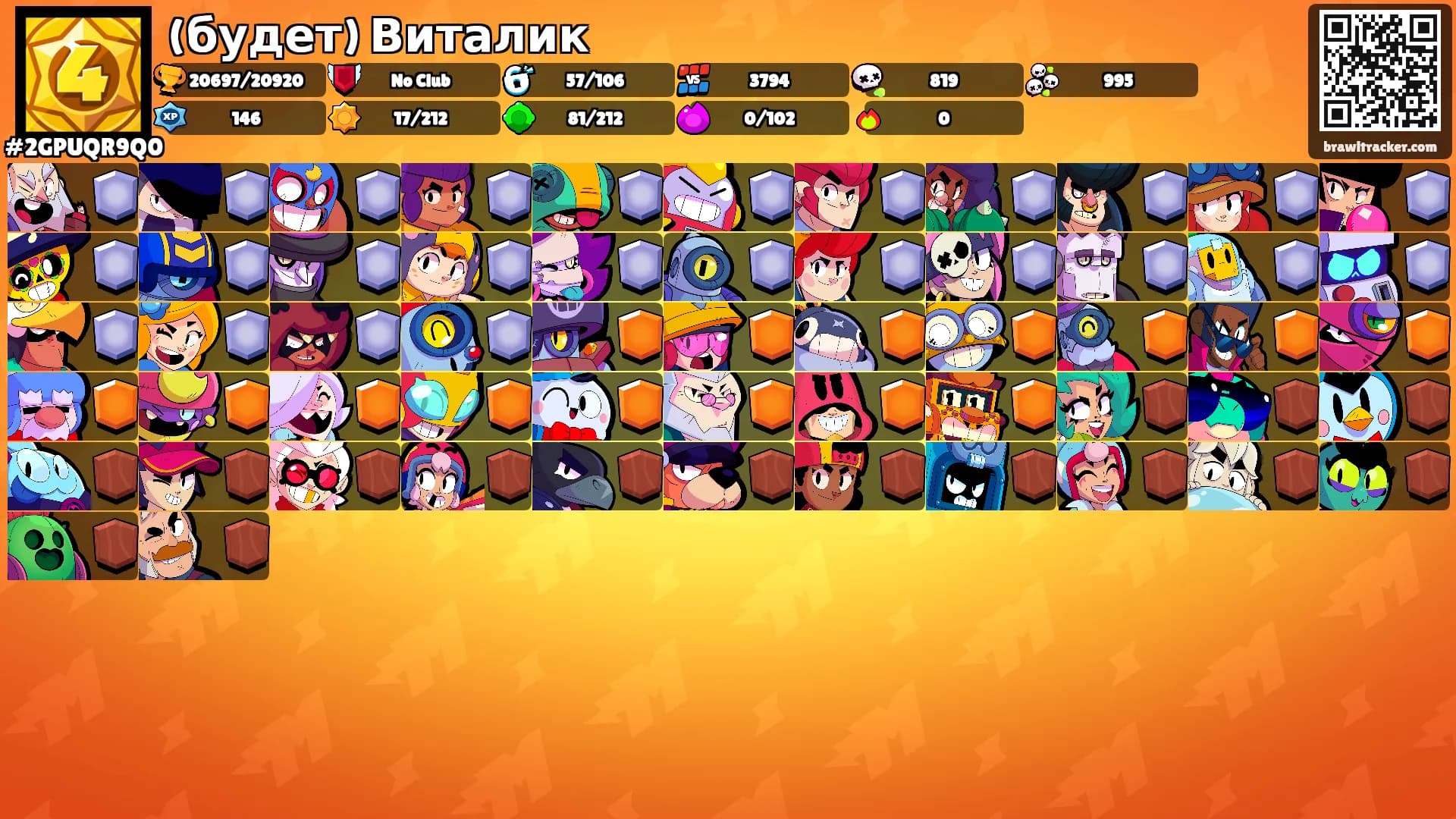(будет) Виталик's Ranks