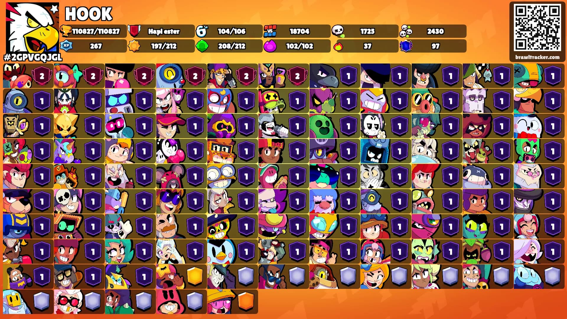 HOOK's Ranks