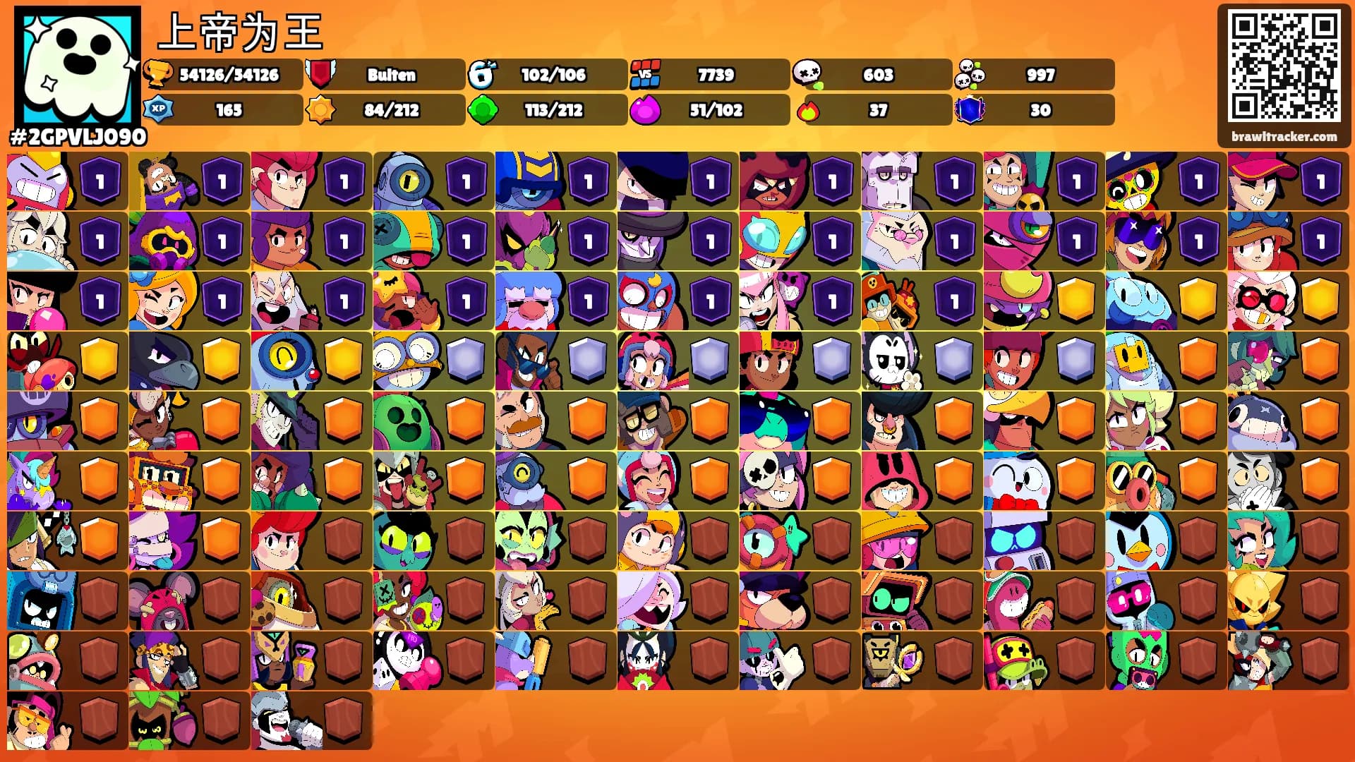 上帝为王's Ranks