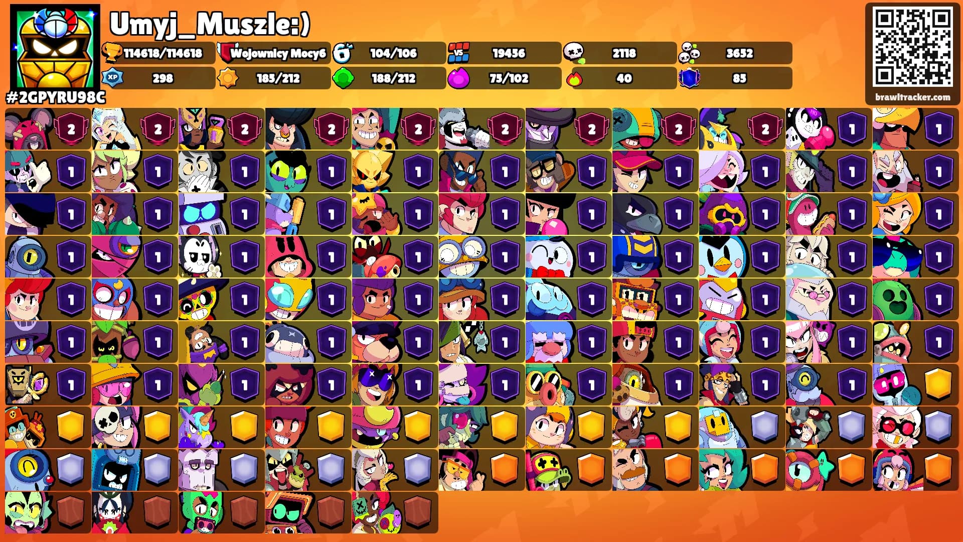Umyj_Muszle:)'s Ranks