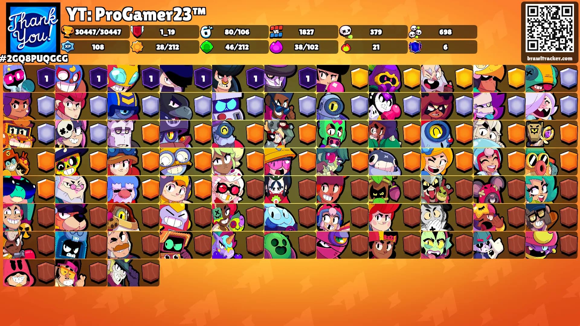 YT: ProGamer23™'s Ranks