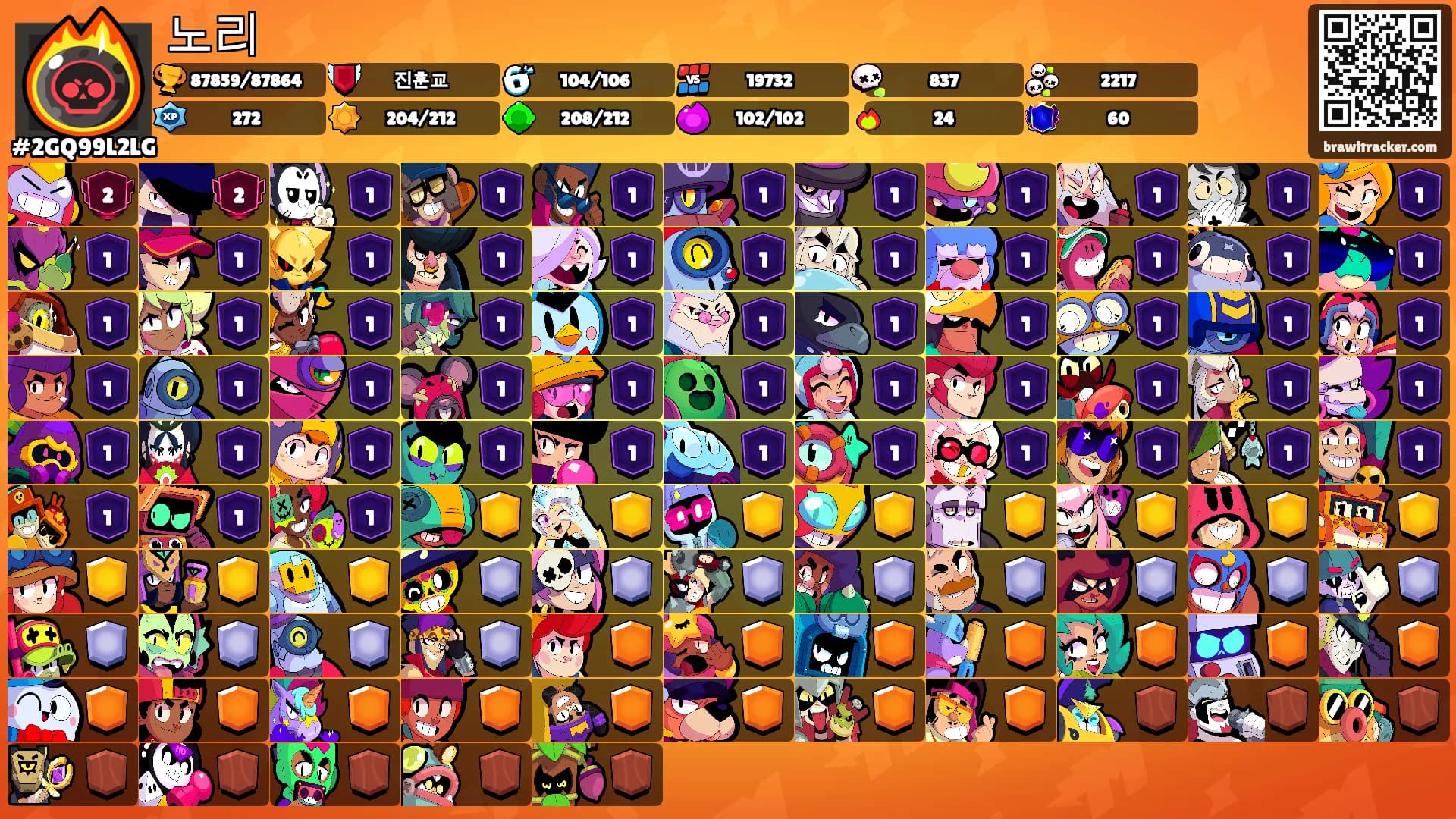 노리's Ranks