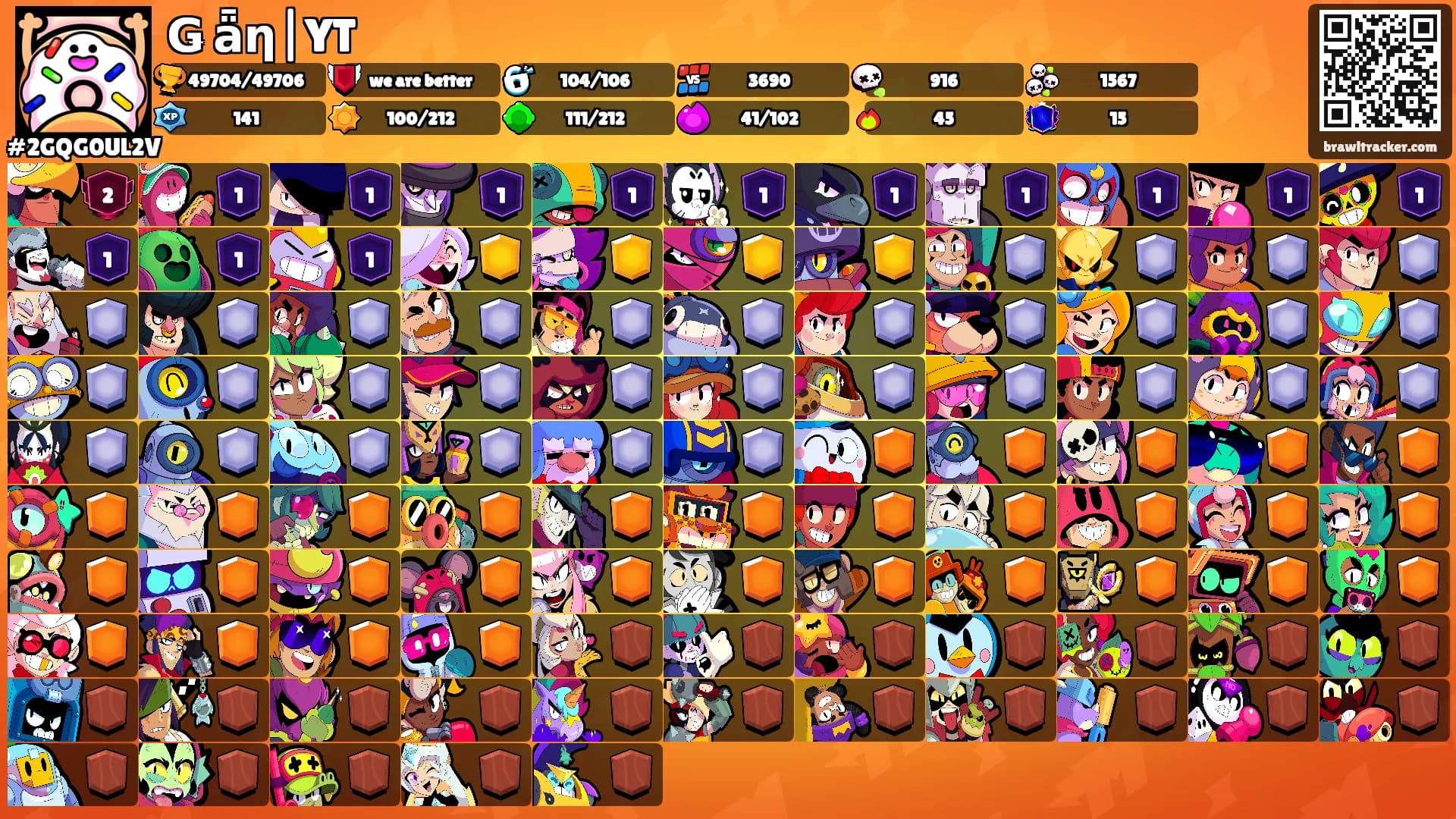 Ǥꪑǟƞ|YT's Ranks