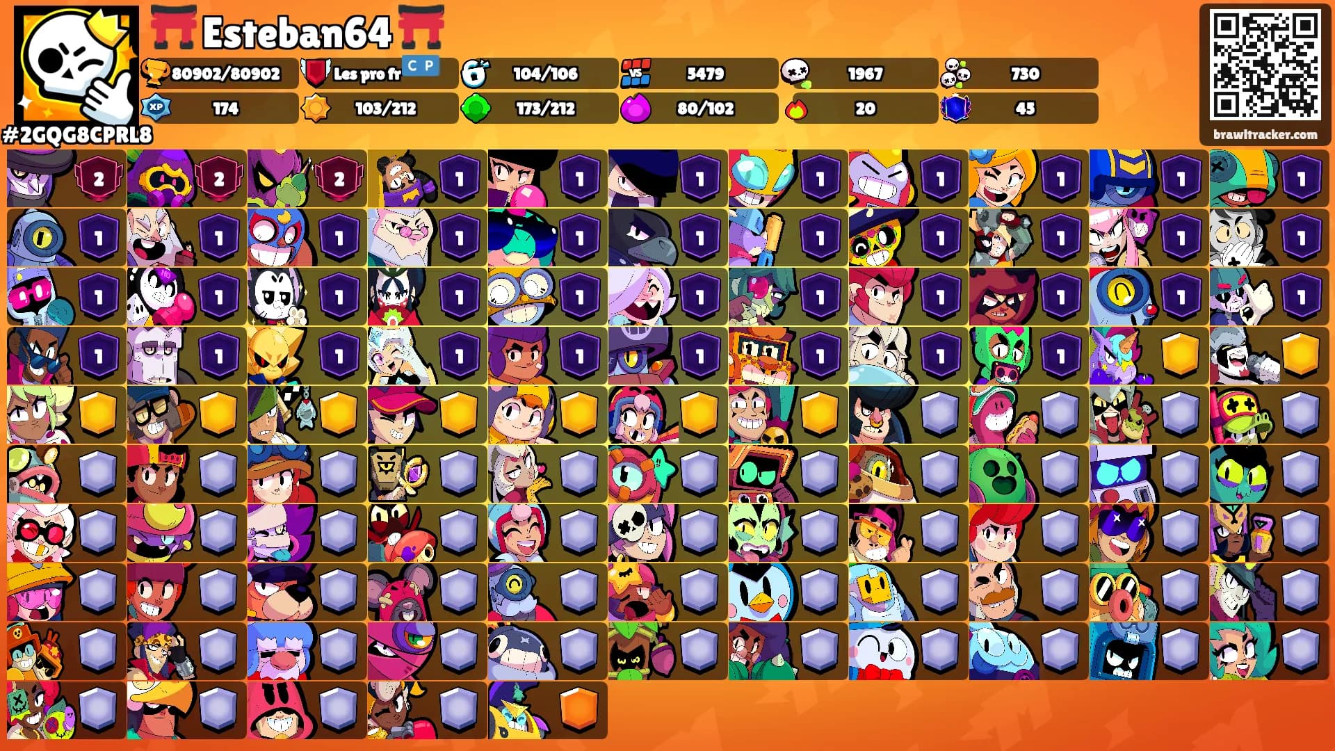 ⛩️ Esteban64 ⛩️'s Ranks
