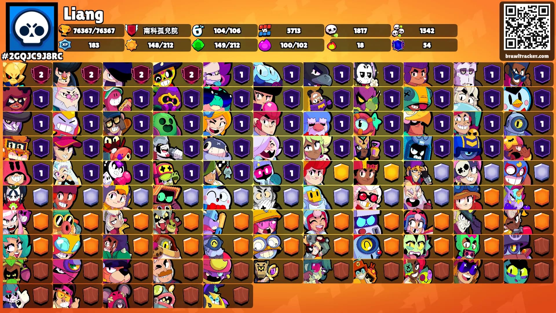 Liang's Ranks
