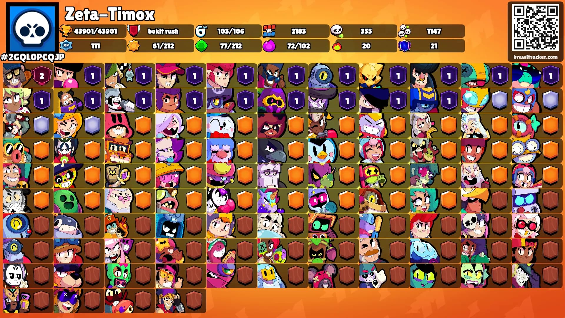 Zeta-Timox's Ranks
