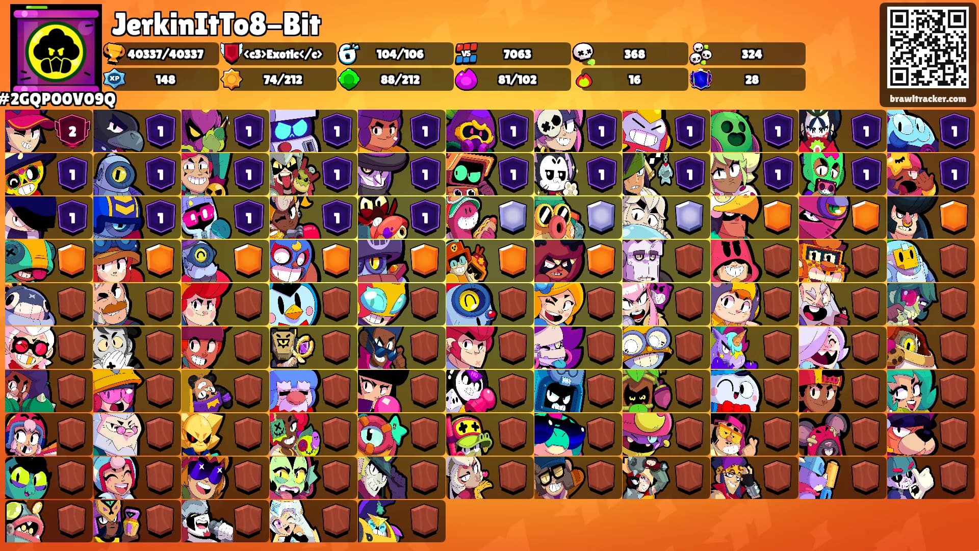 JerkinItTo8-Bit's Ranks