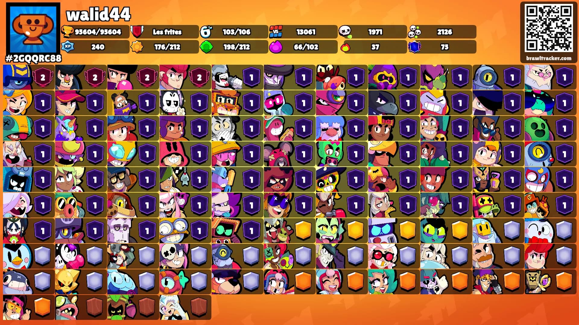 walid44's Ranks