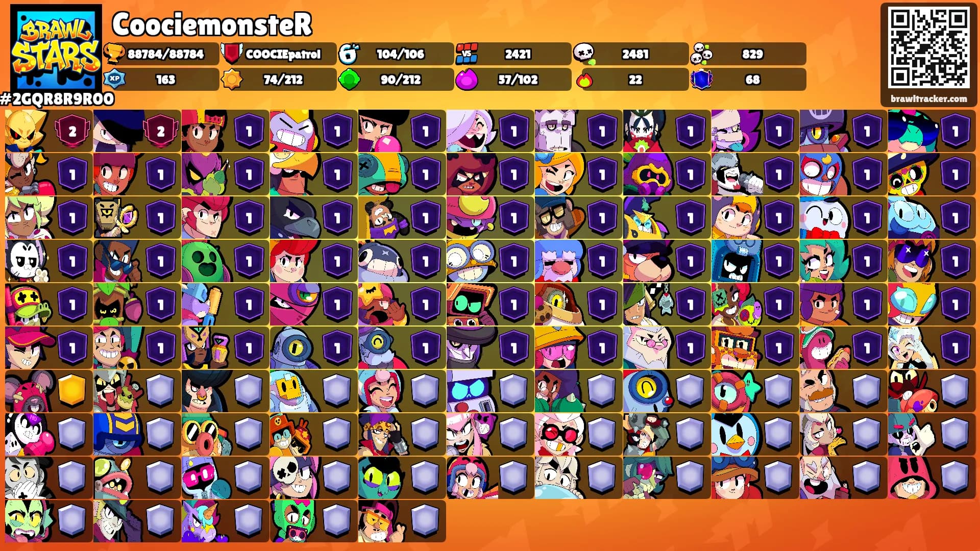 CoociemonsteR's Ranks